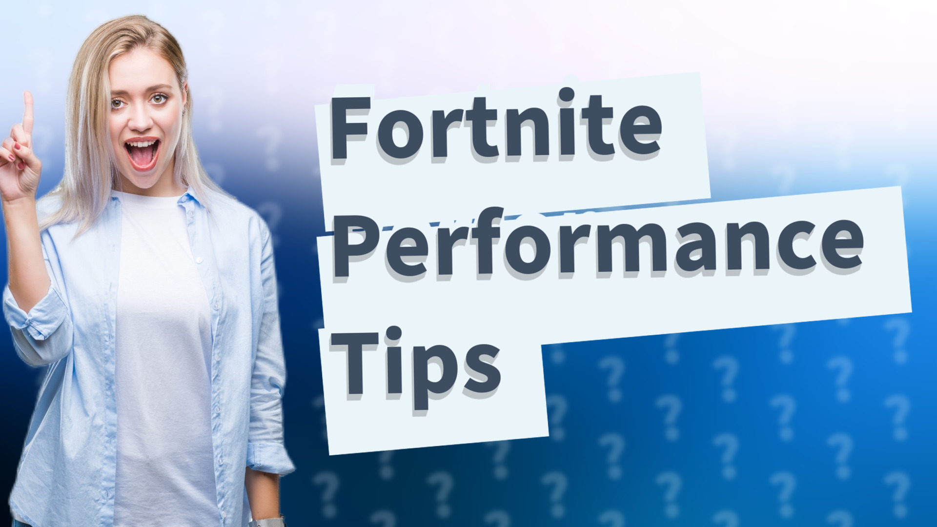 Fortnite Performance Tips