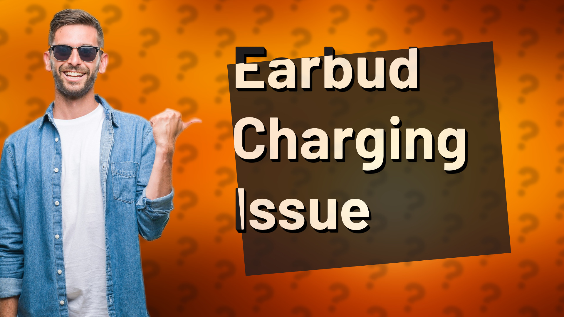 Earbud Charging Issue