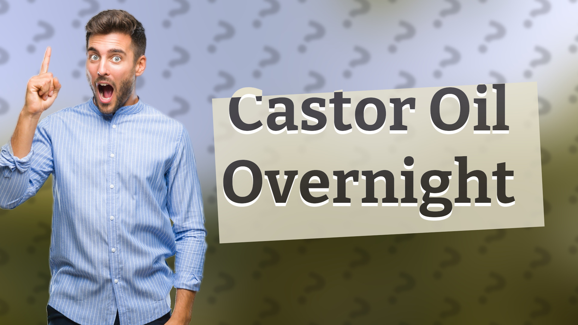 Castor Oil Overnight