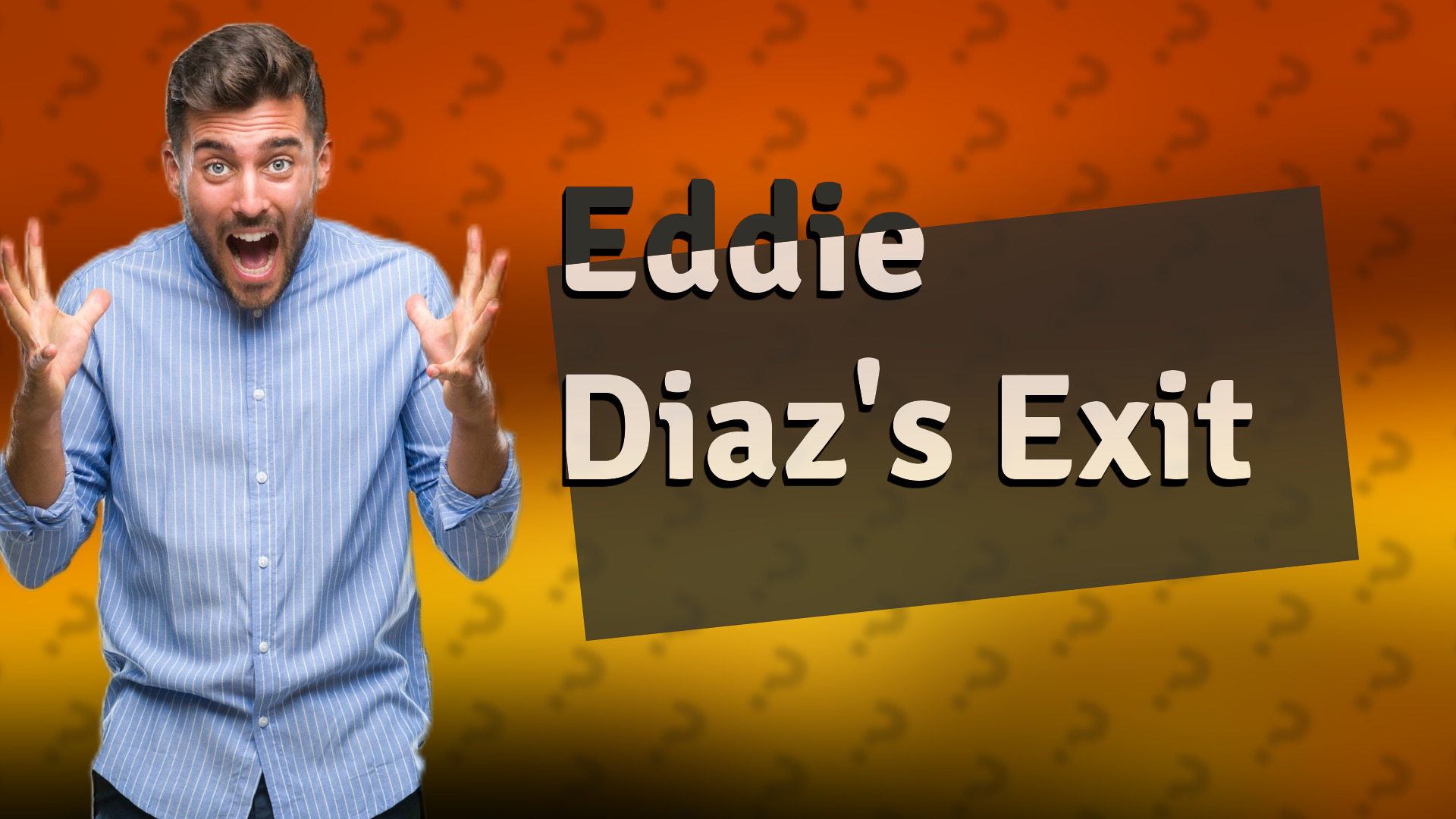 Eddie Diaz's Exit