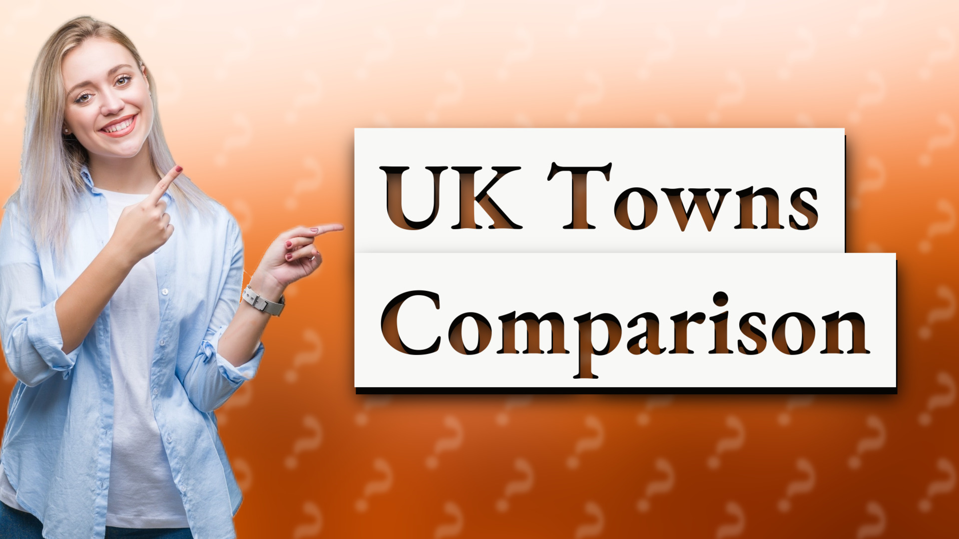 UK Towns Comparison
