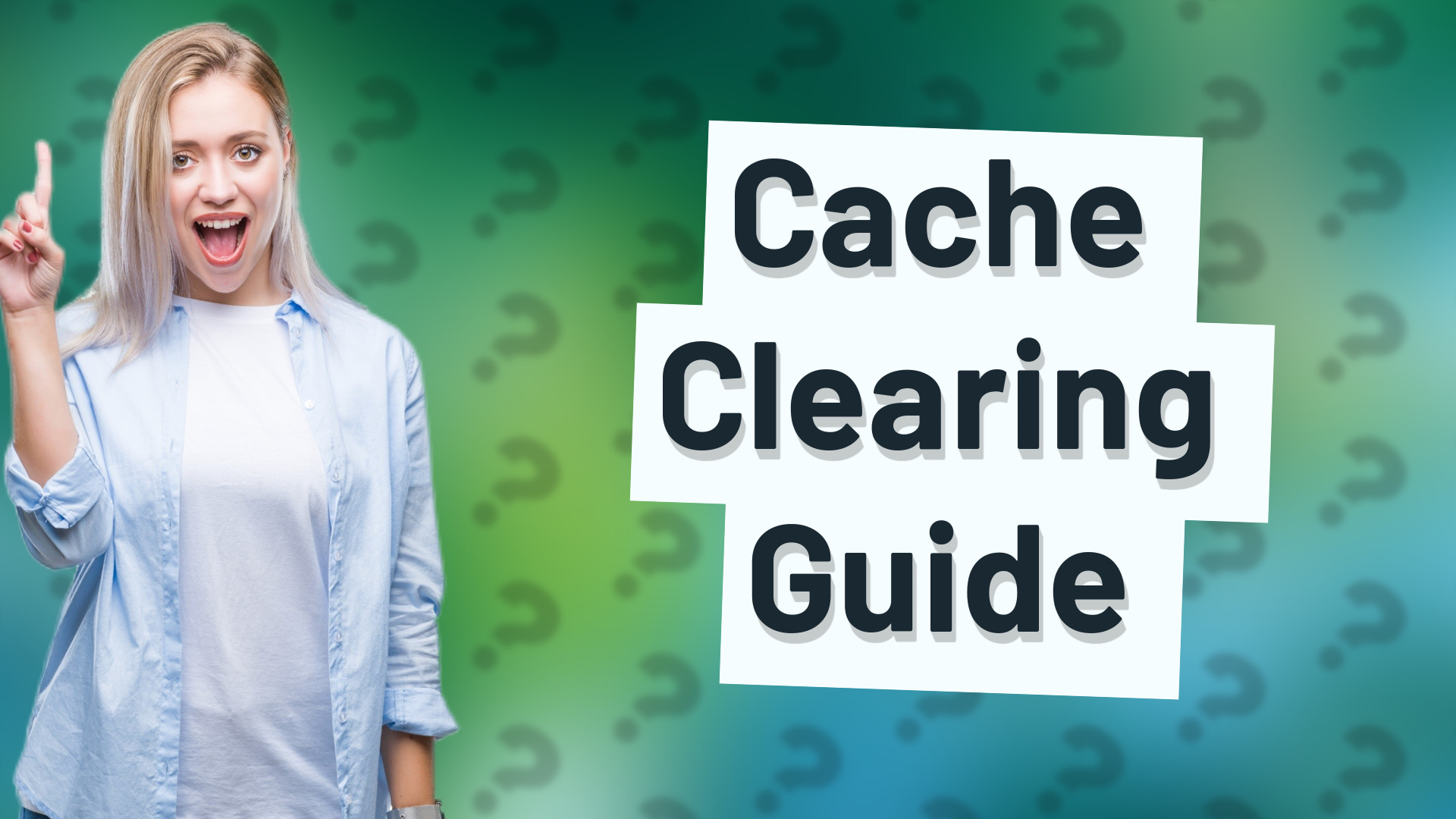 Cache Clearing Guide