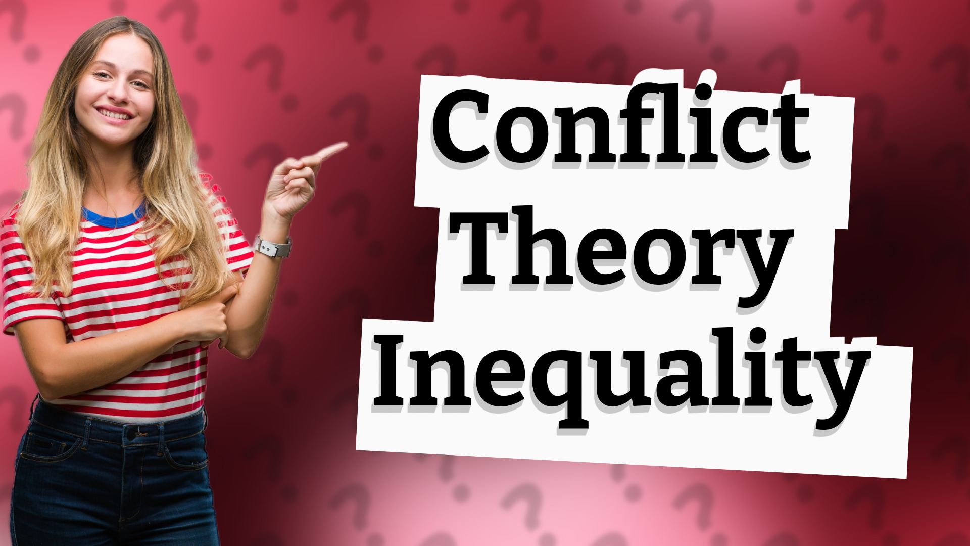 Conflict Theory Inequality
