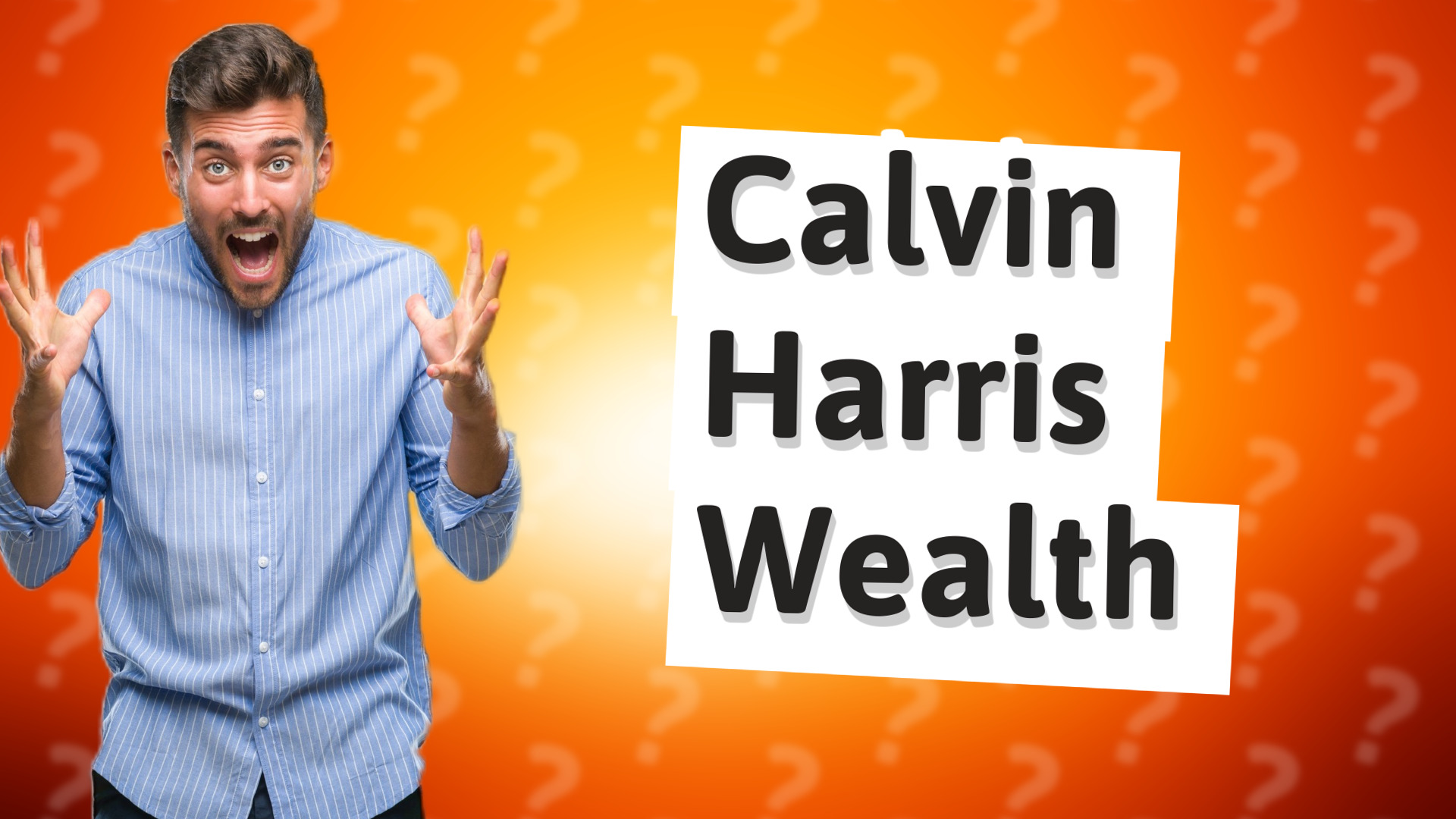 Calvin Harris Wealth