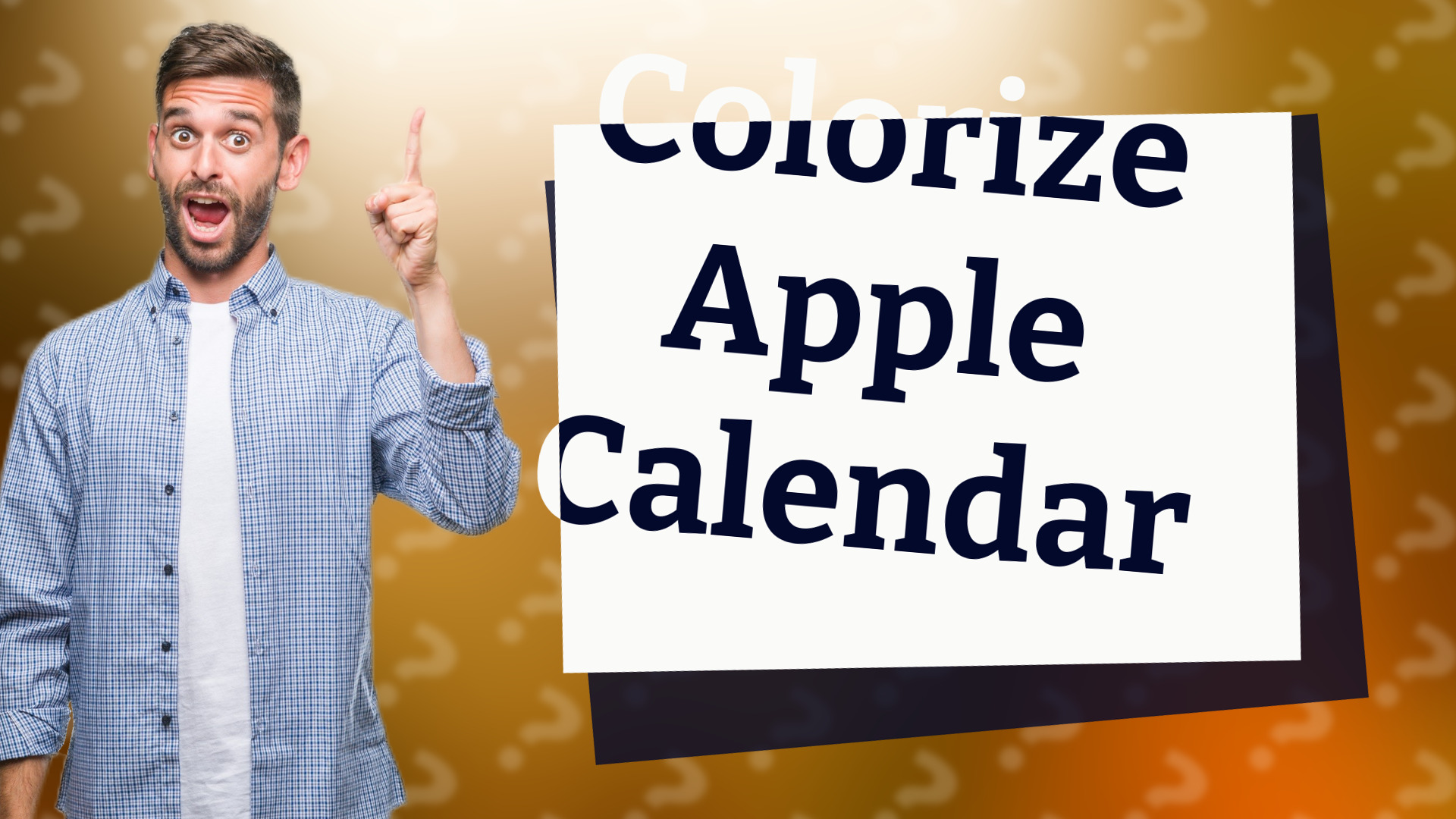 Colorize Apple Calendar
