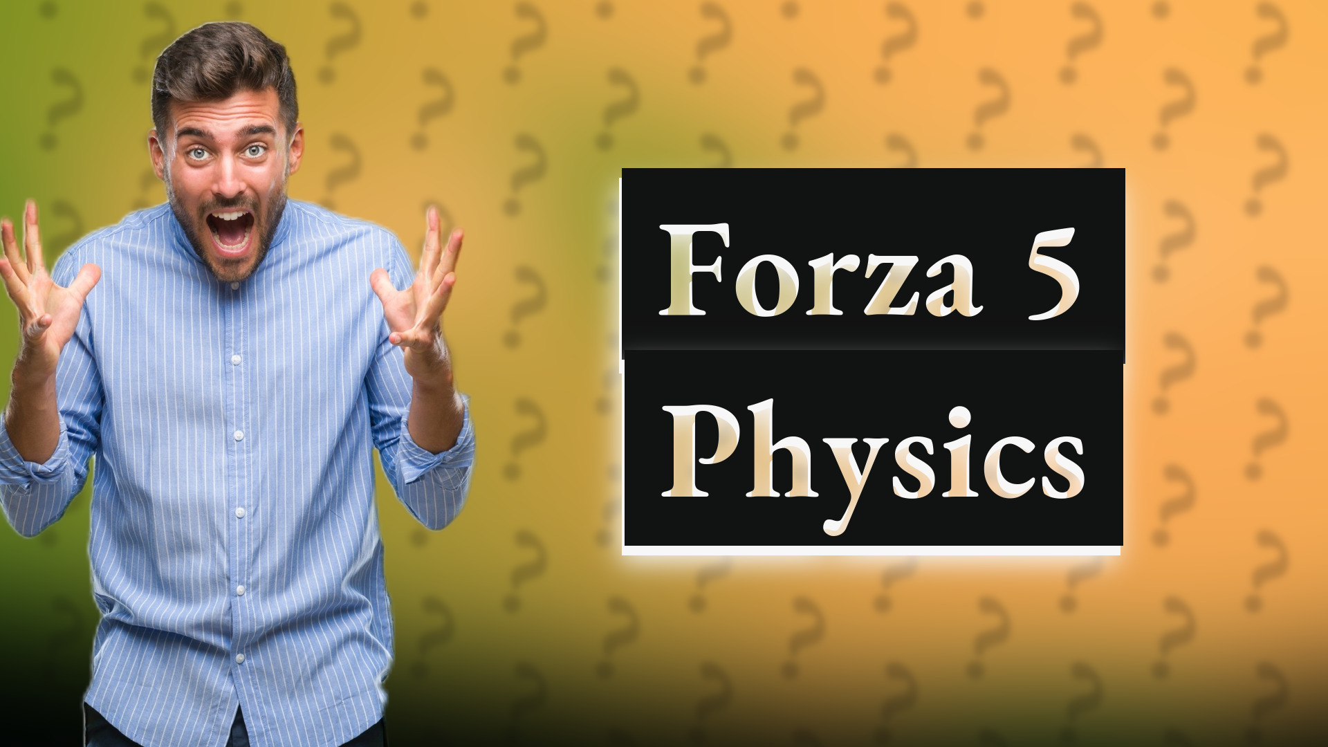 Forza 5 Physics