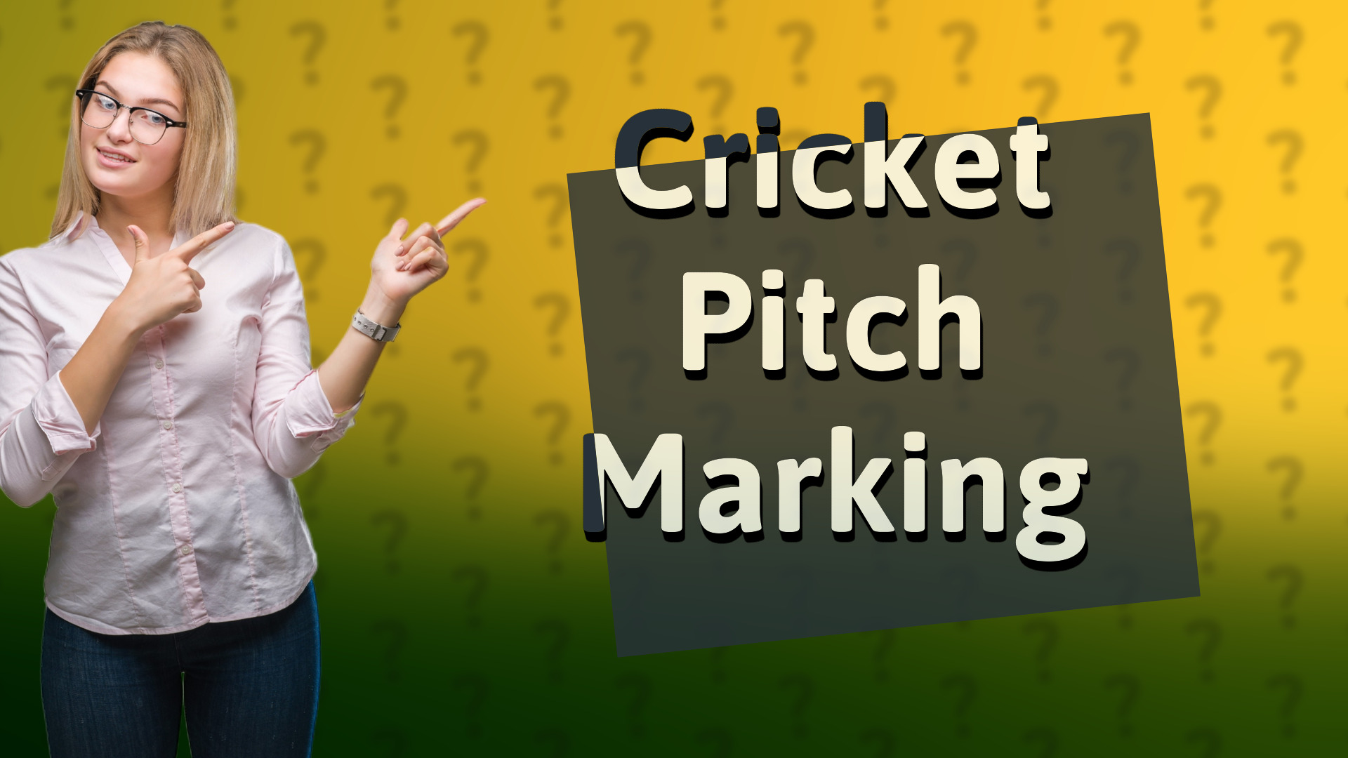 Cricket Pitch Marking