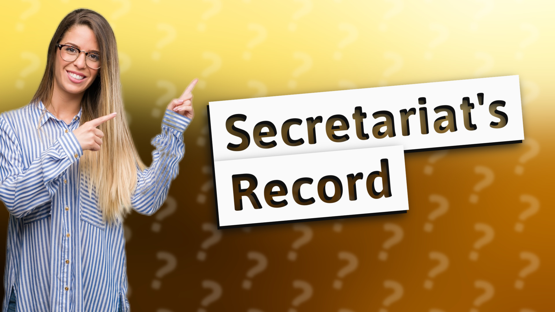 Secretariat's Record