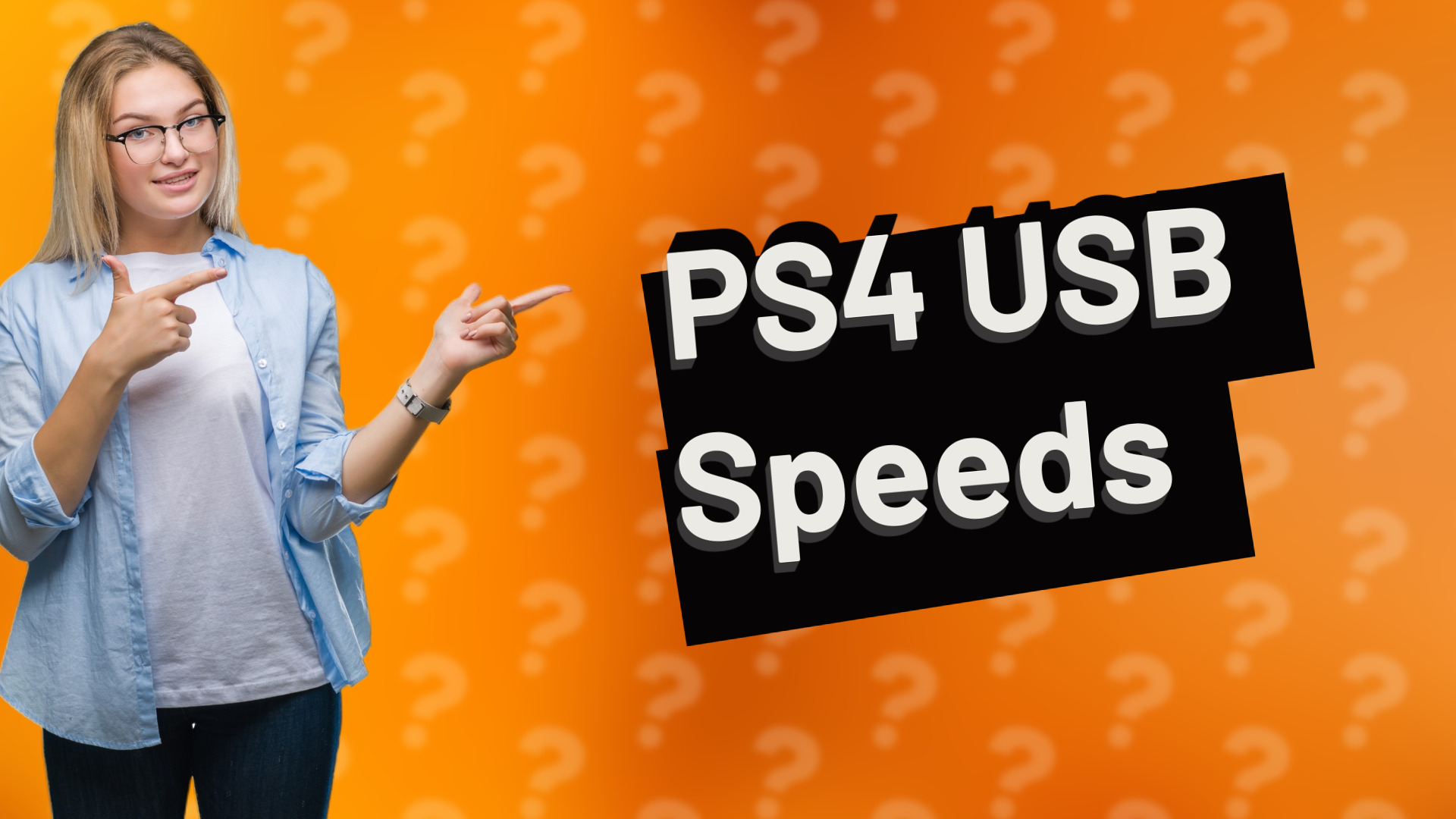 PS4 USB Speeds