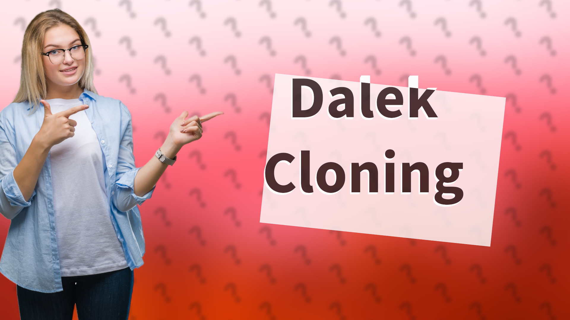 Dalek Cloning