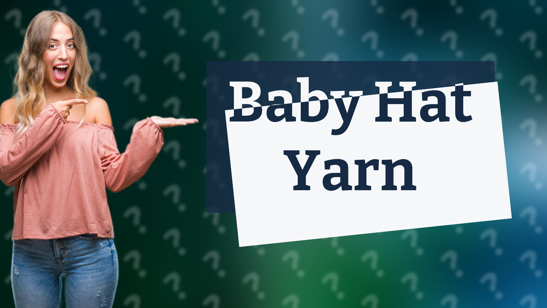 Baby Hat Yarn