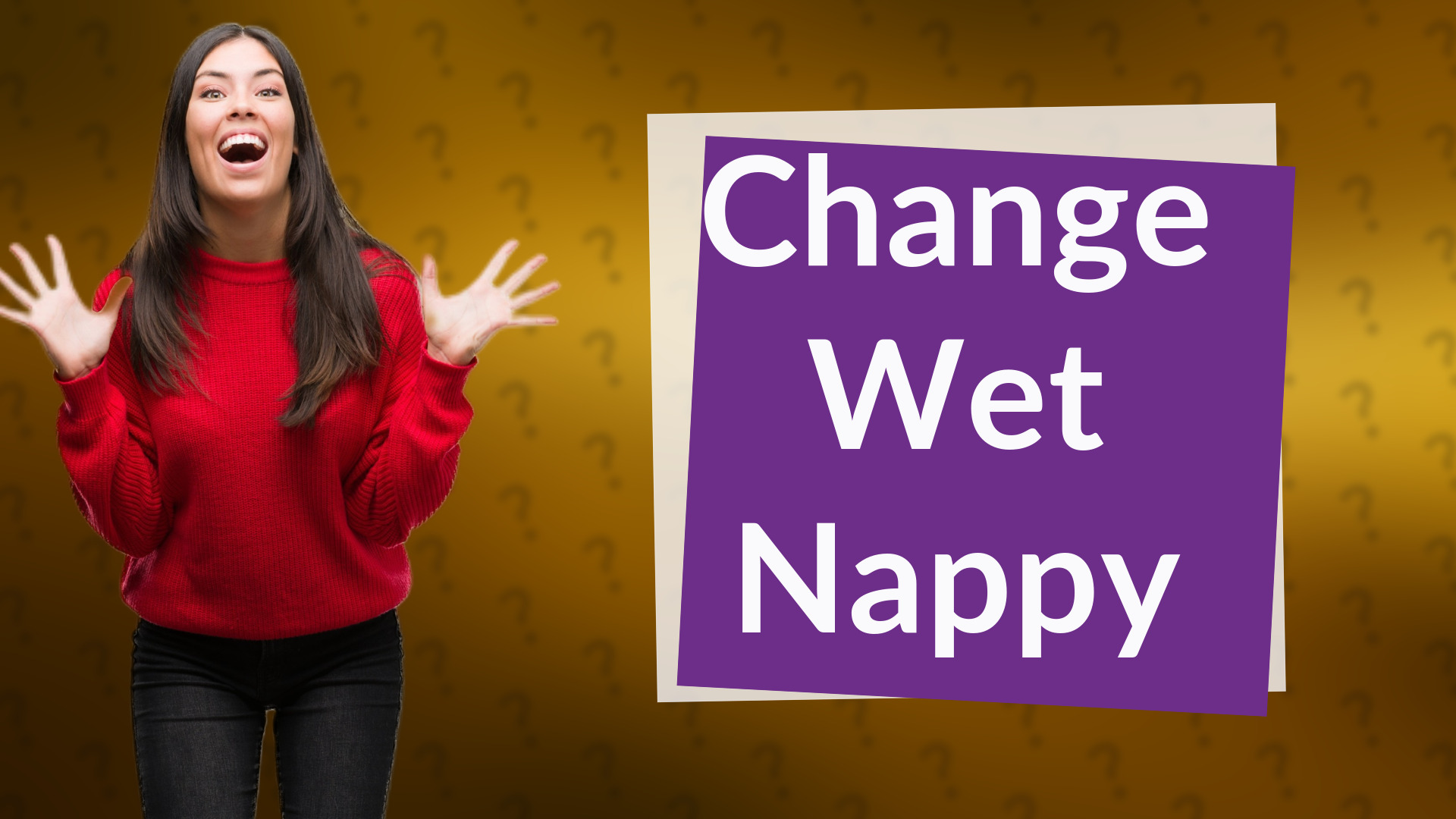 Change Wet Nappy