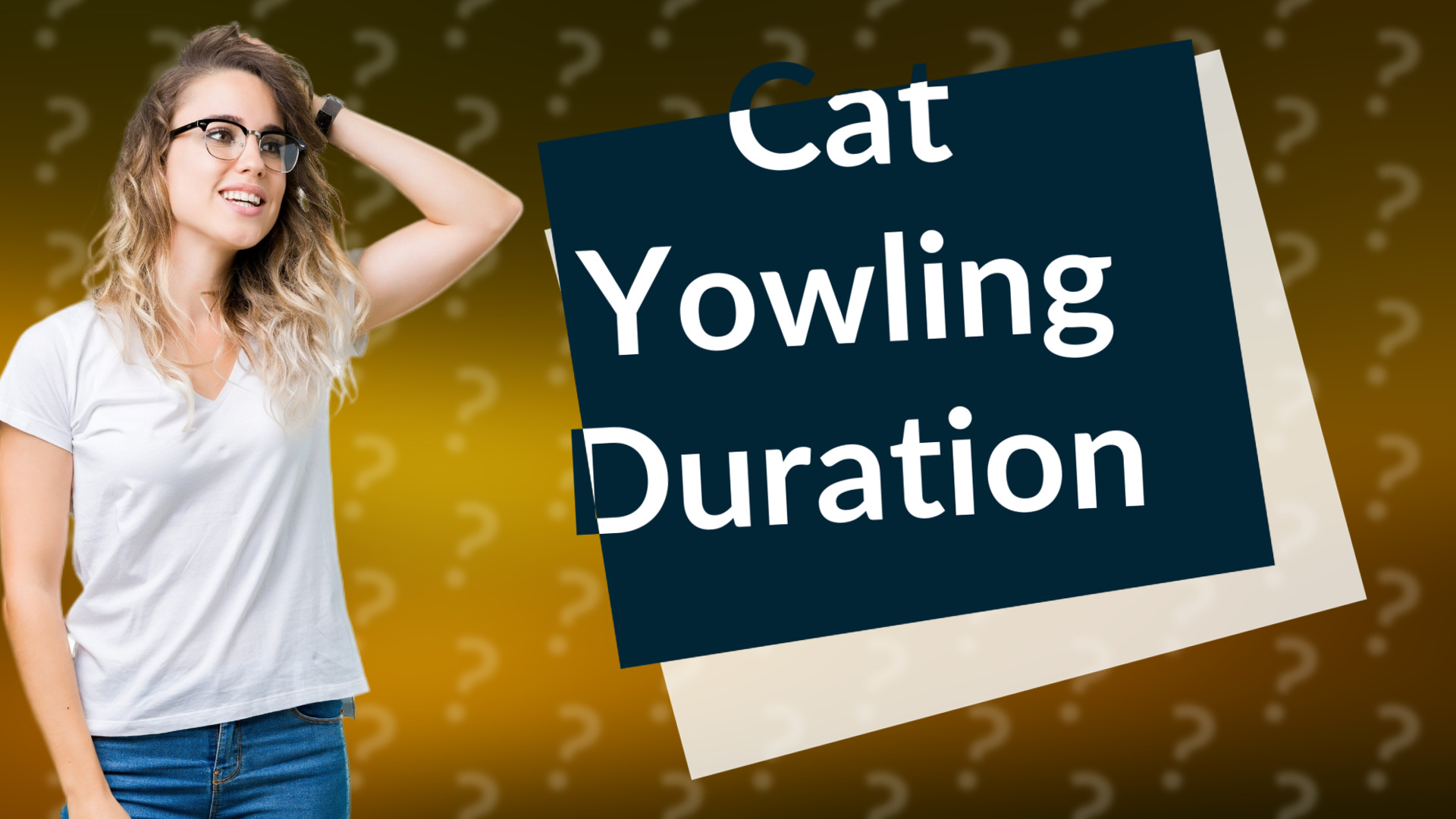 Cat Yowling Duration