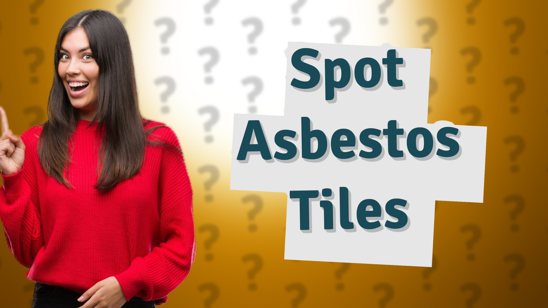 Spot Asbestos Tiles