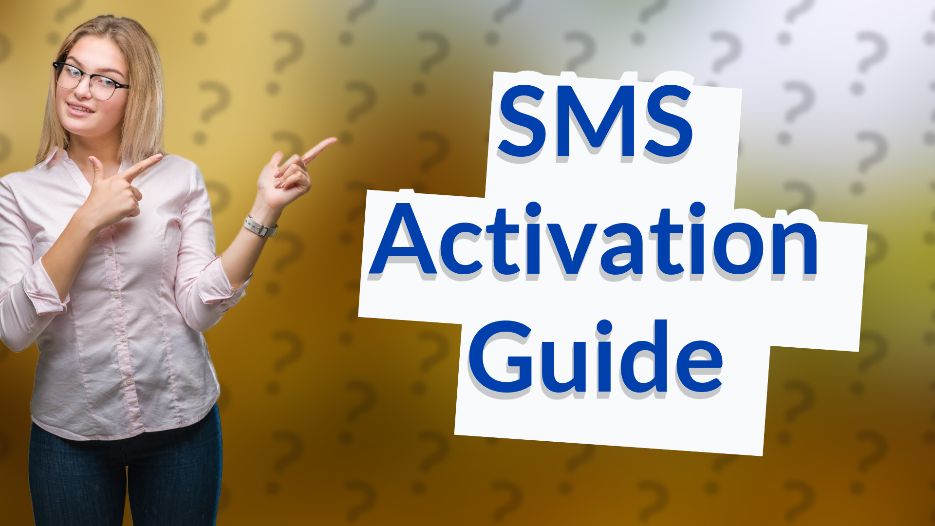 SMS Activation Guide