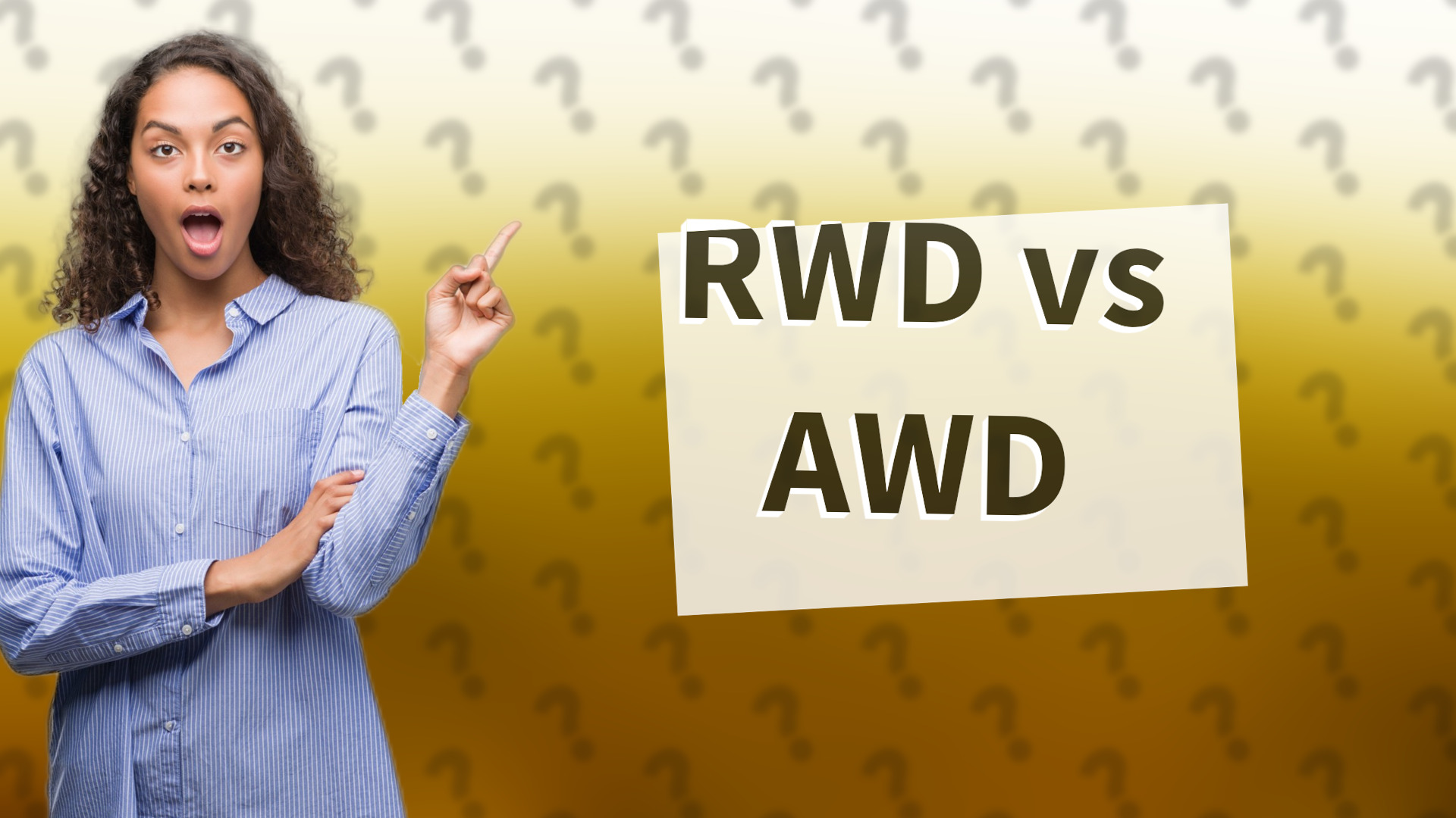 RWD vs AWD