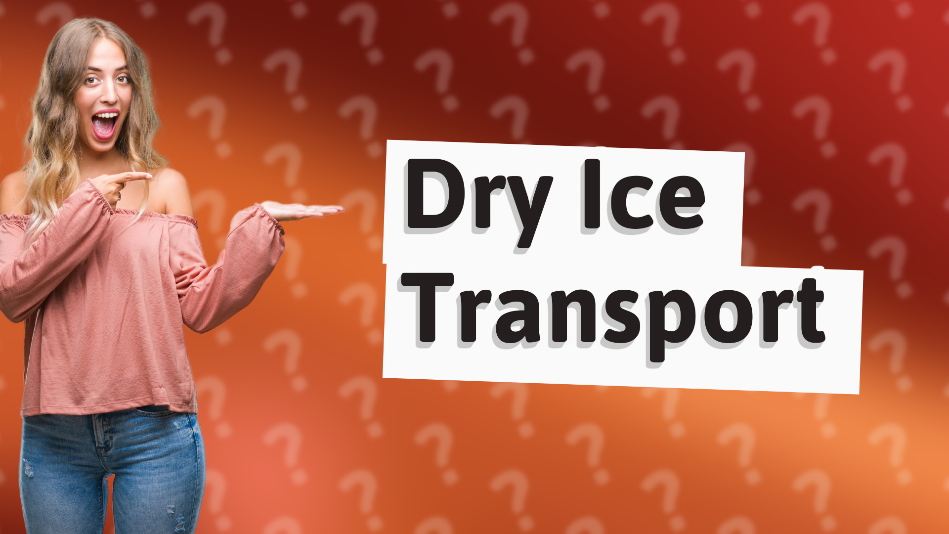Dry Ice Transport