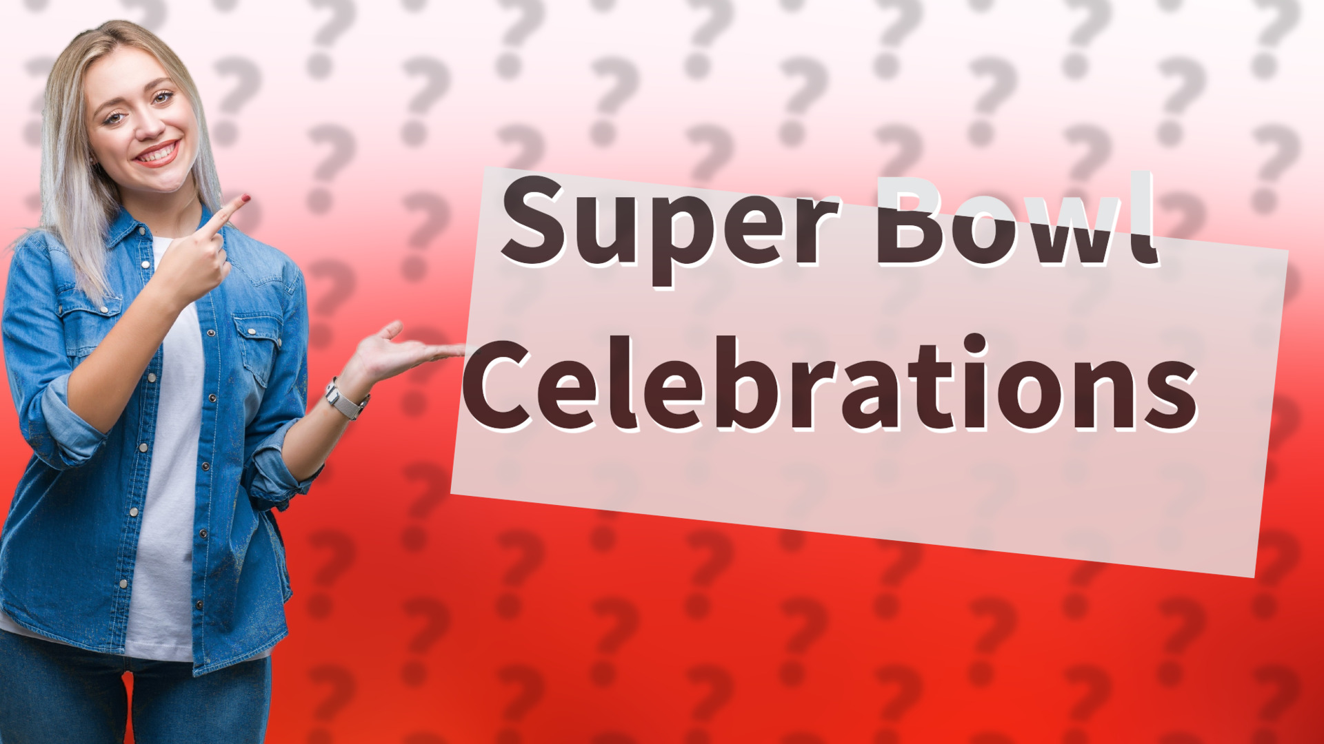 Super Bowl Celebrations