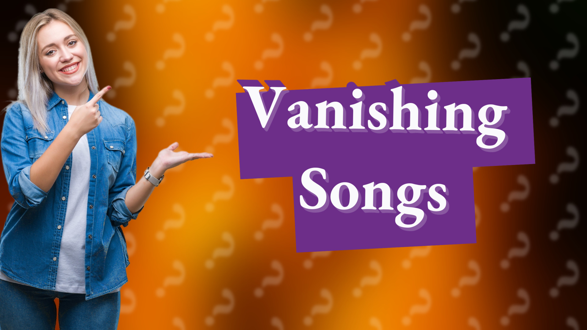 Vanishing Songs