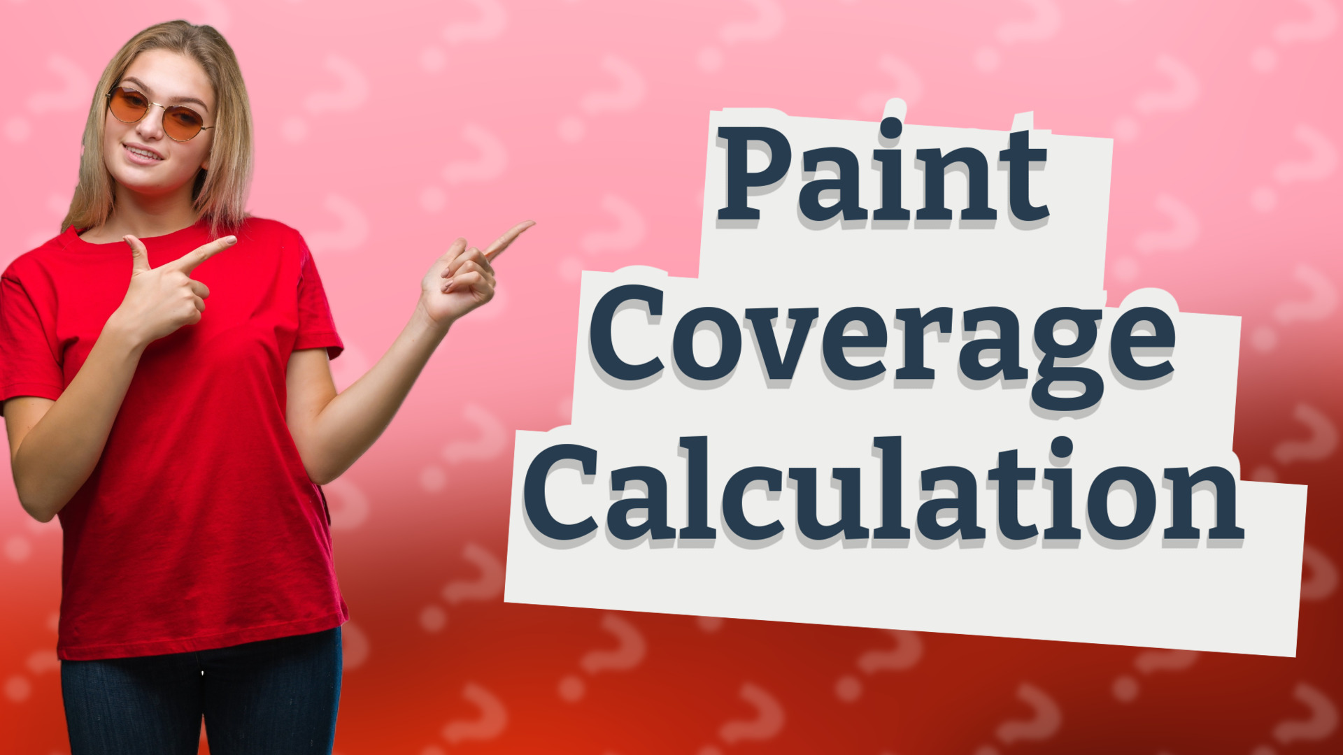 Paint Coverage Calculation