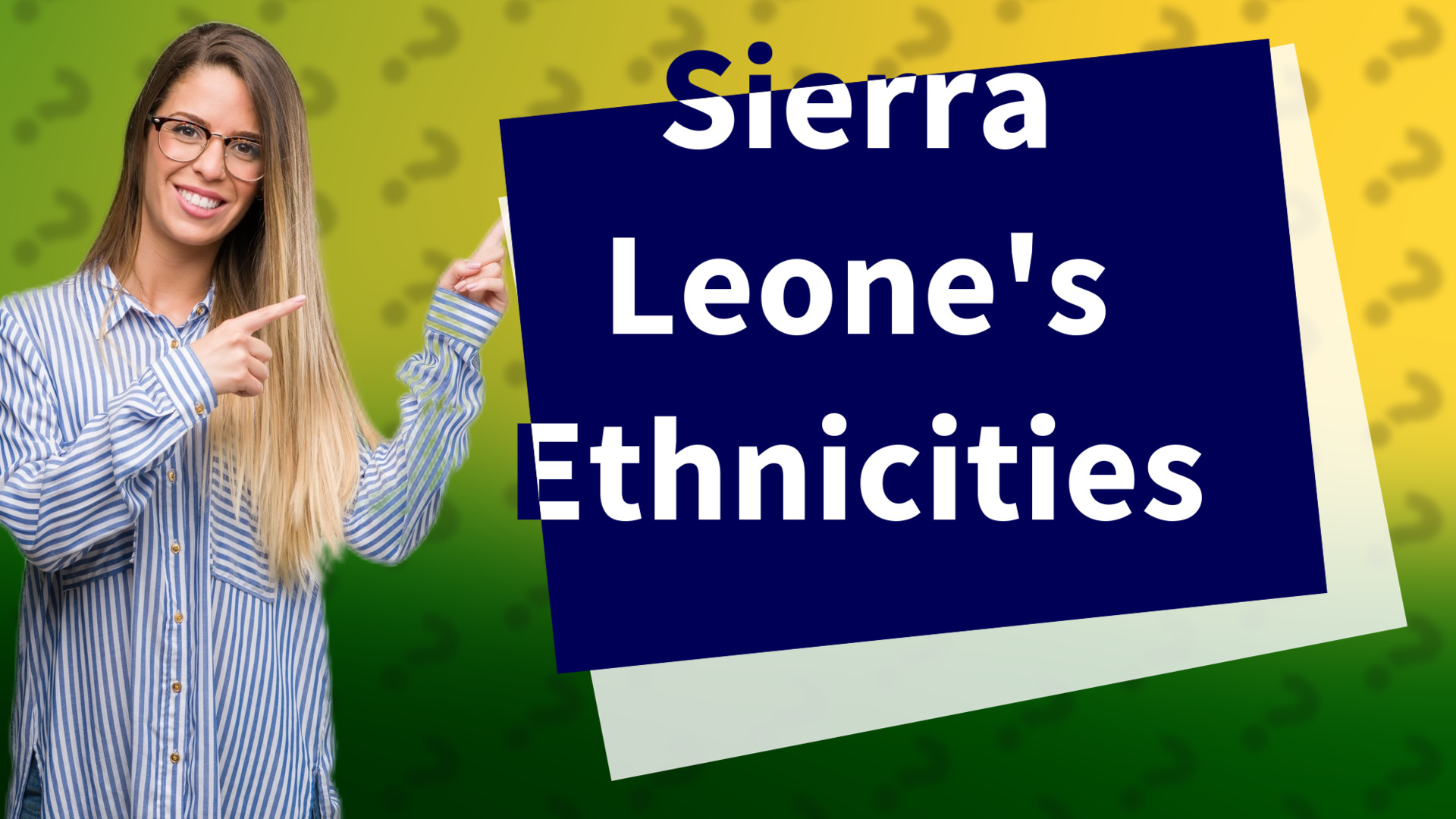 Sierra Leone's Ethnicities