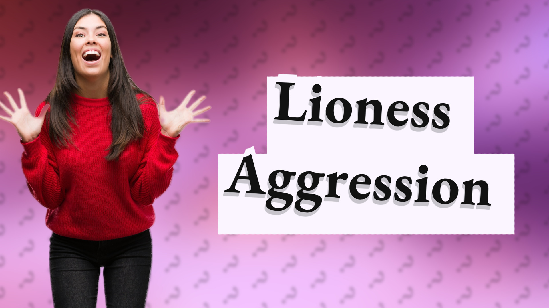 Lioness Aggression