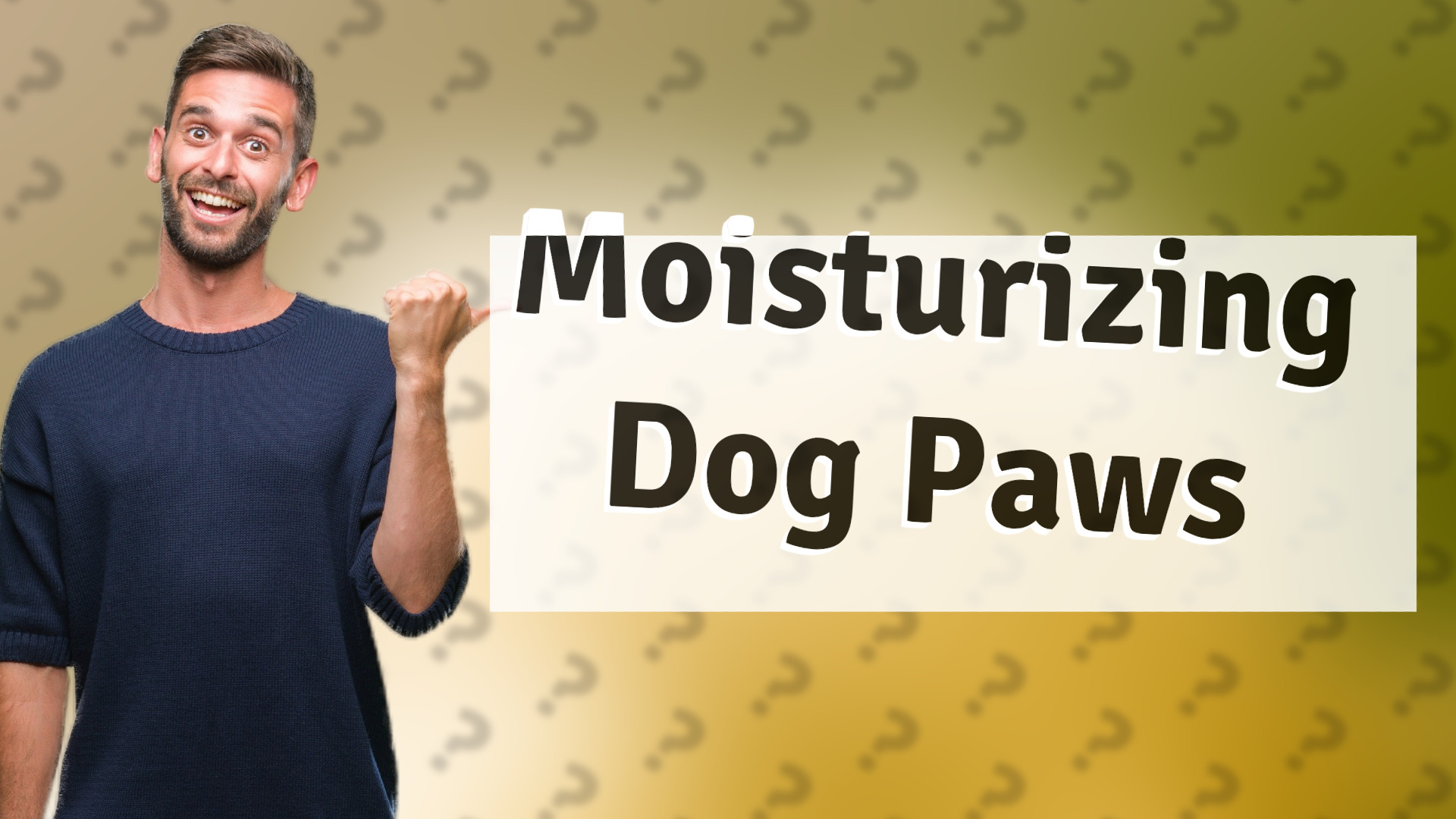 Moisturizing Dog Paws