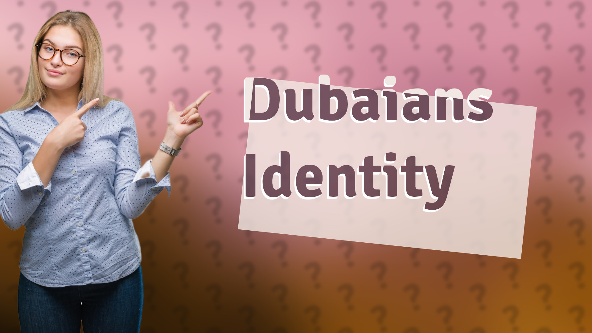 Dubaians Identity