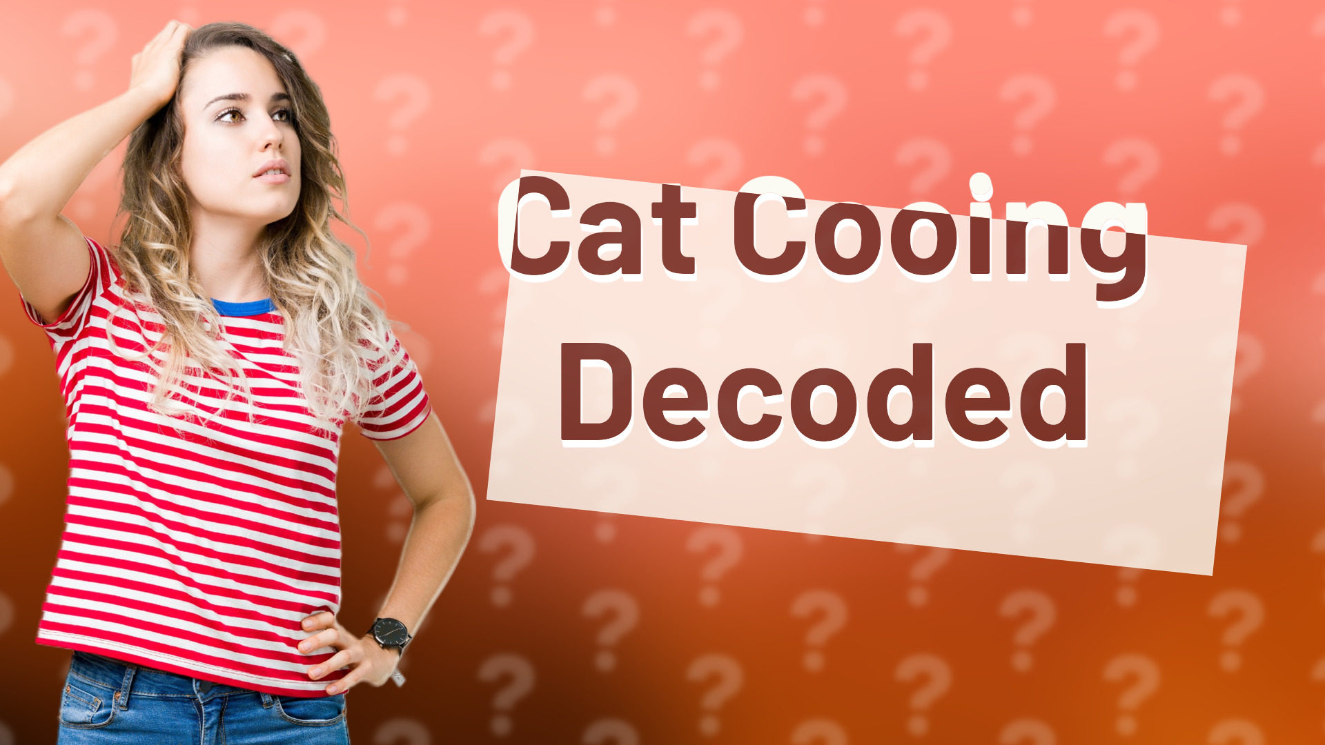 Cat Cooing Decoded