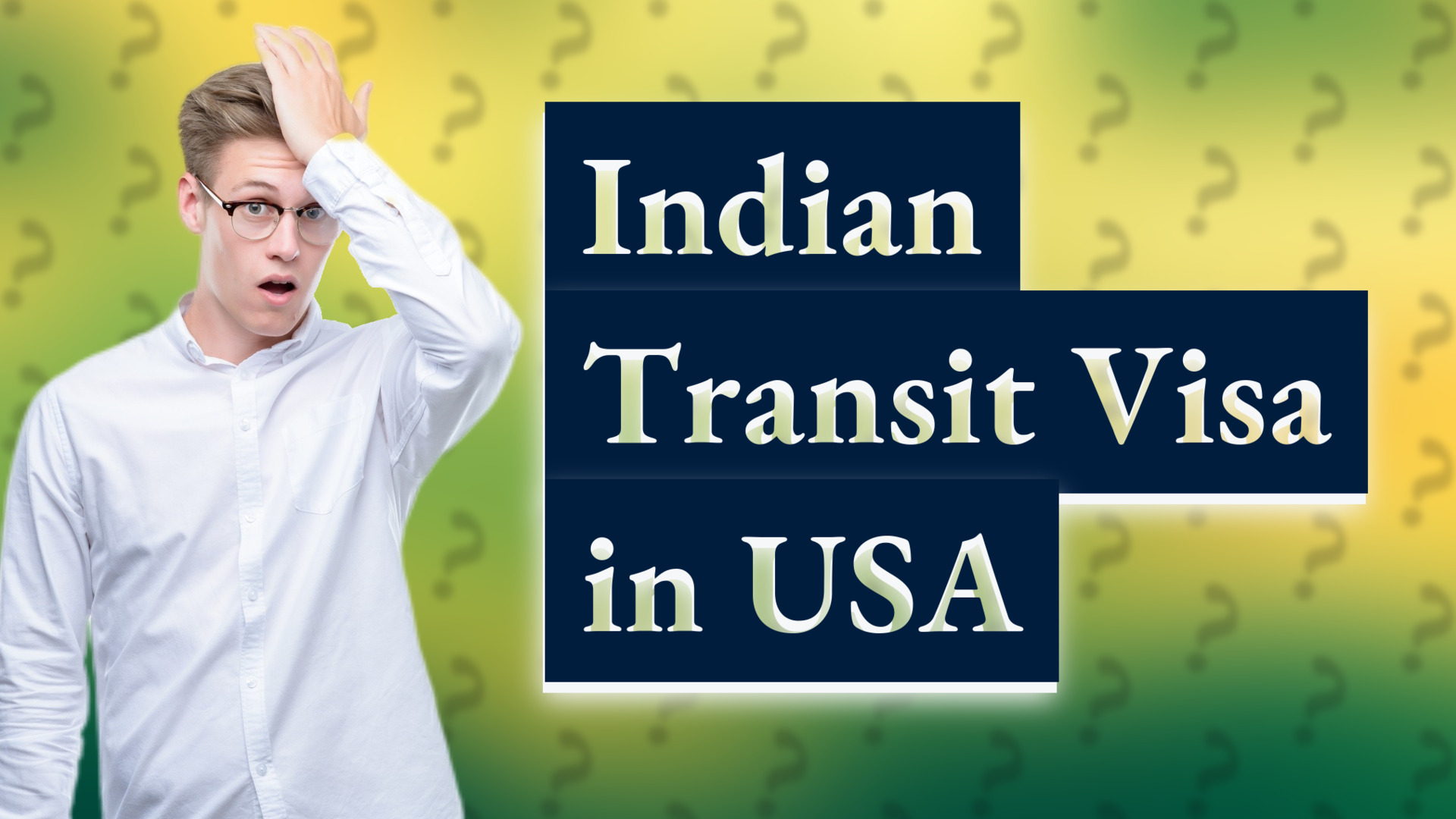 Indian Transit Visa in USA