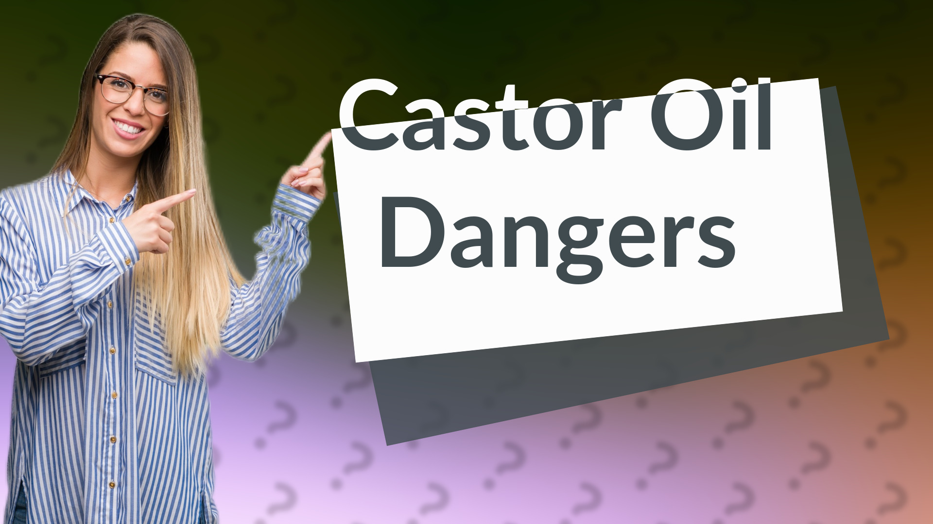 Castor Oil Dangers