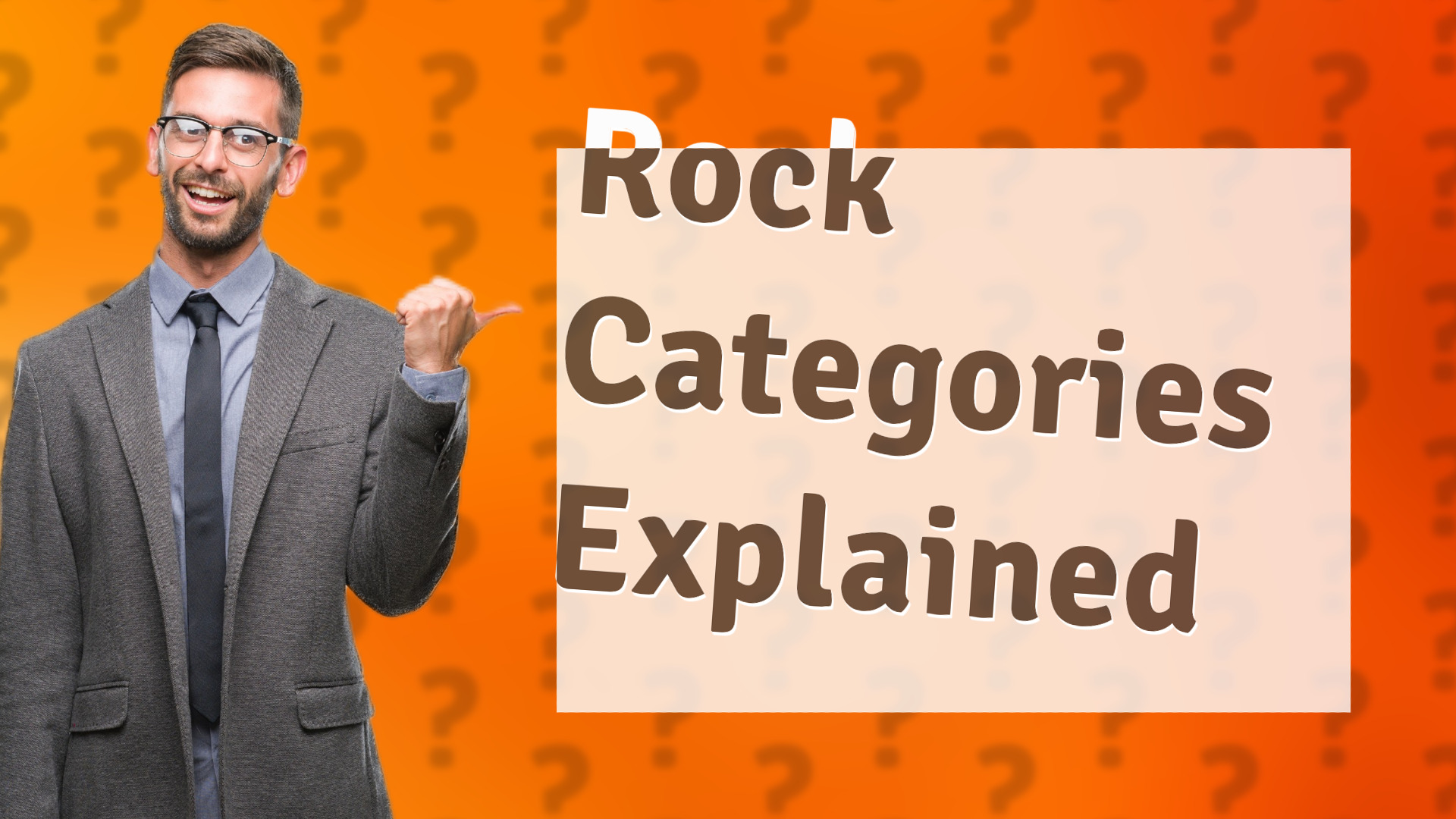 Rock Categories Explained