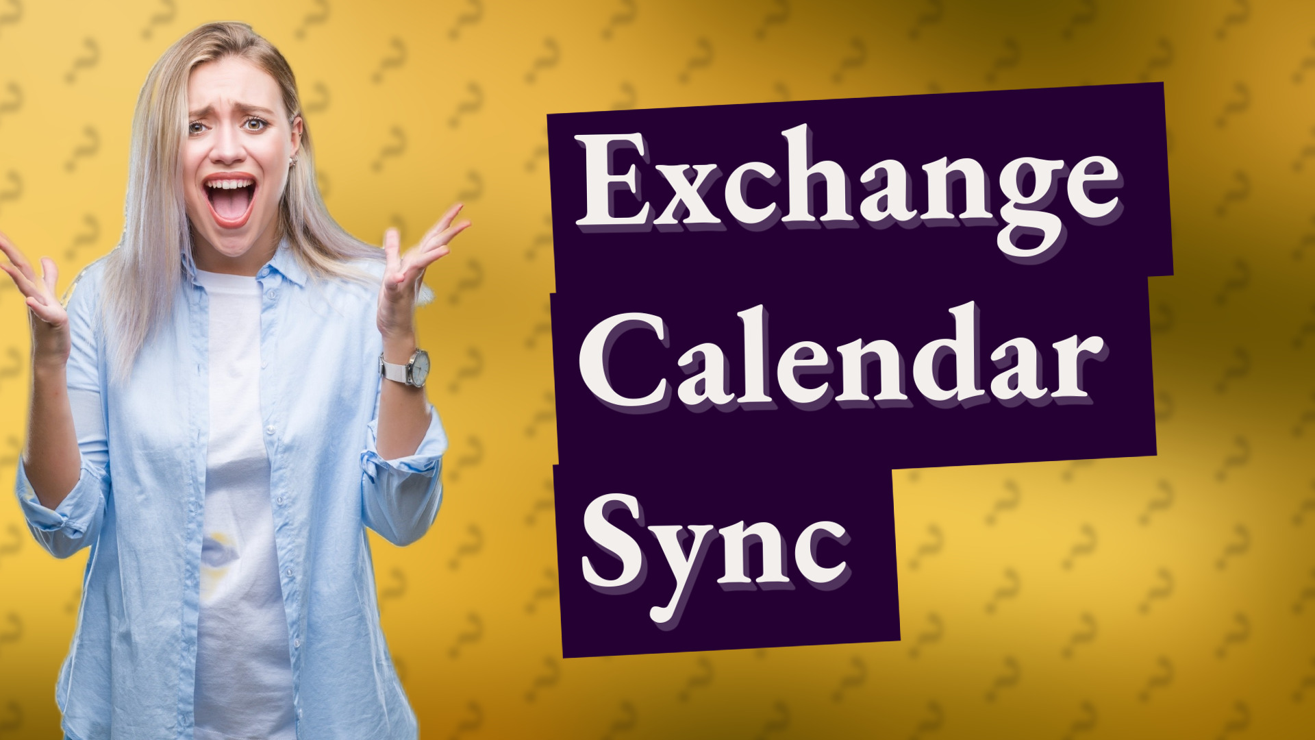 Exchange Calendar Sync