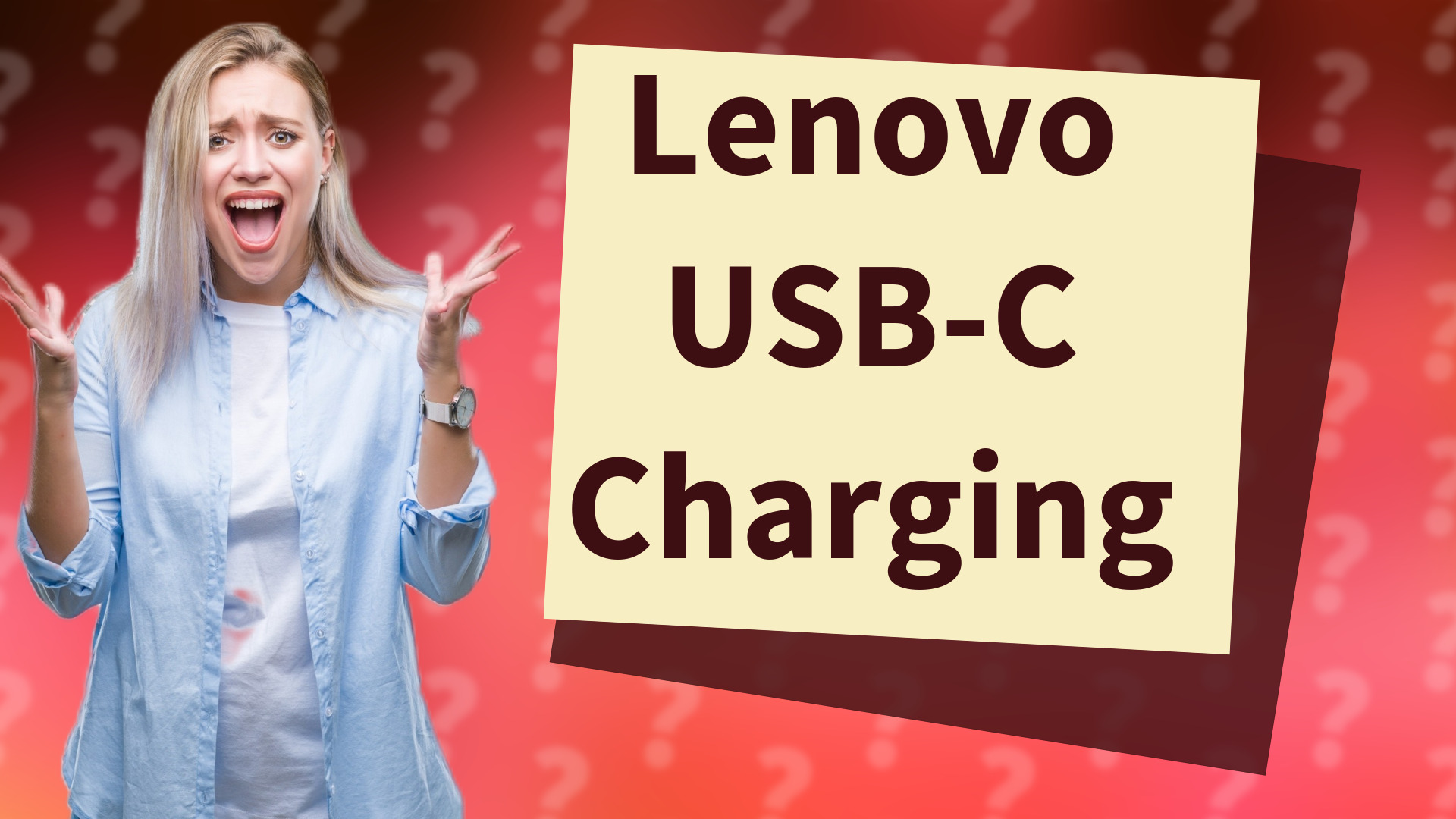 Lenovo USB-C Charging