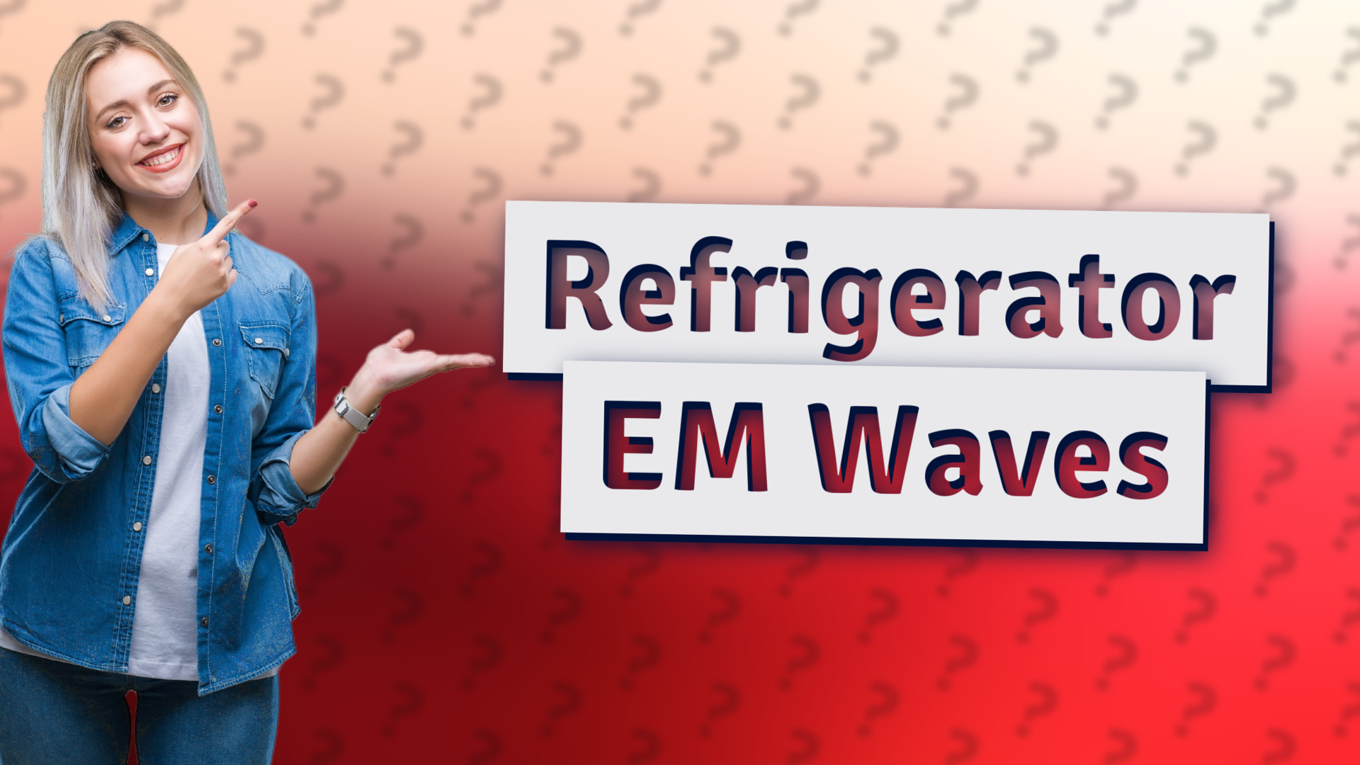 Refrigerator EM Waves