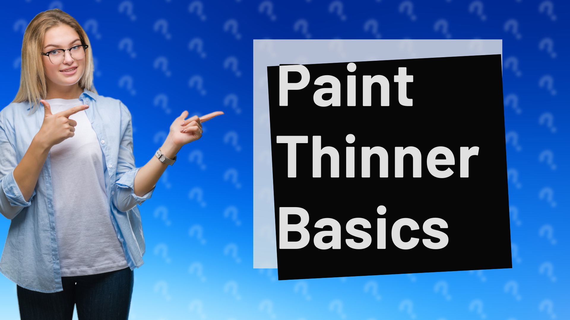 Paint Thinner Basics