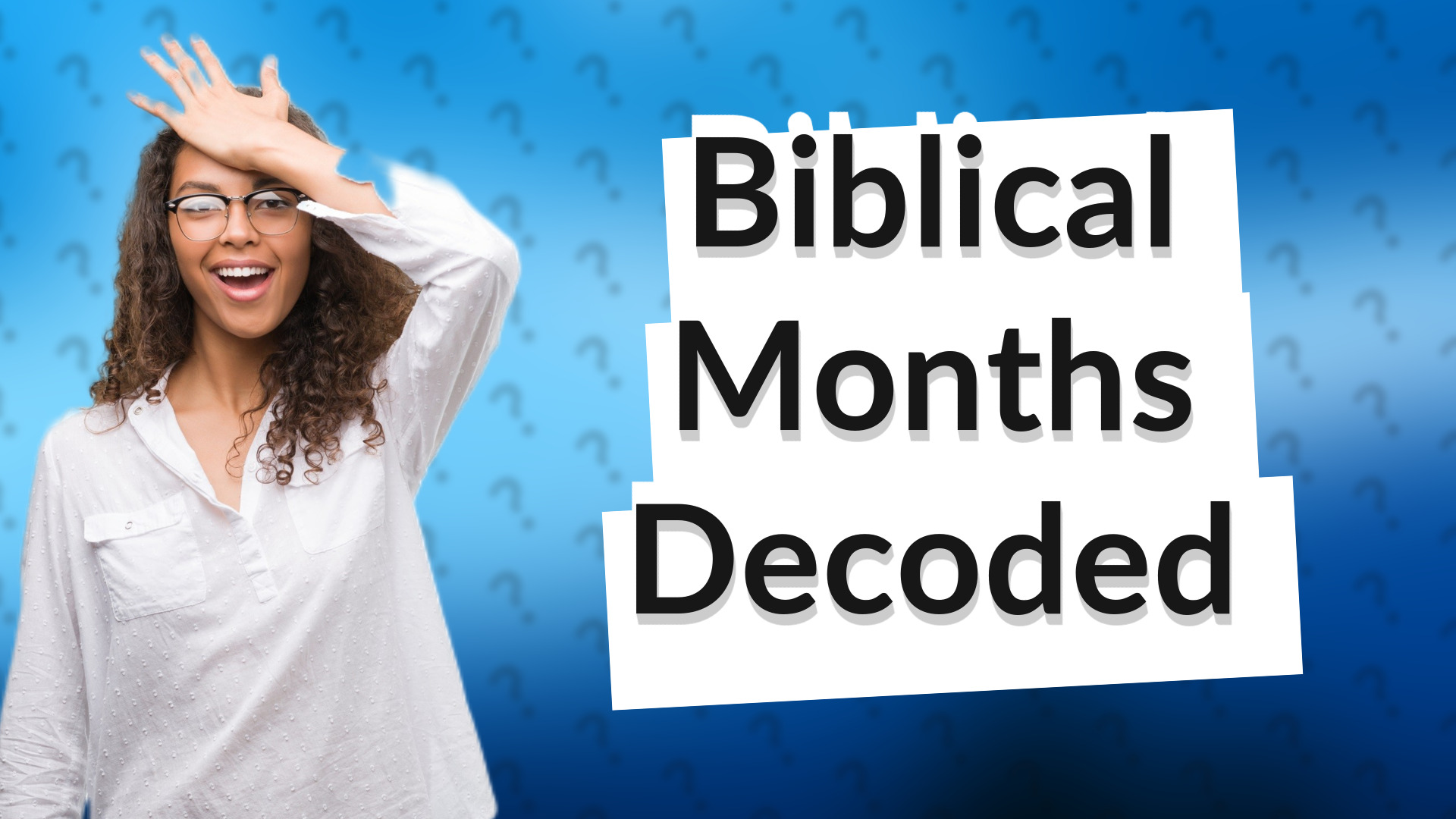Biblical Months Decoded