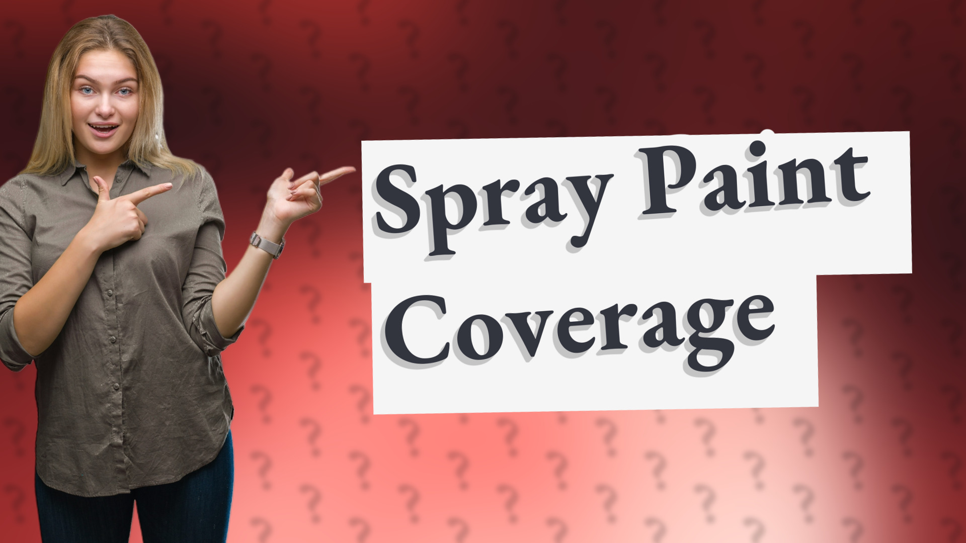 Spray Paint Coverage