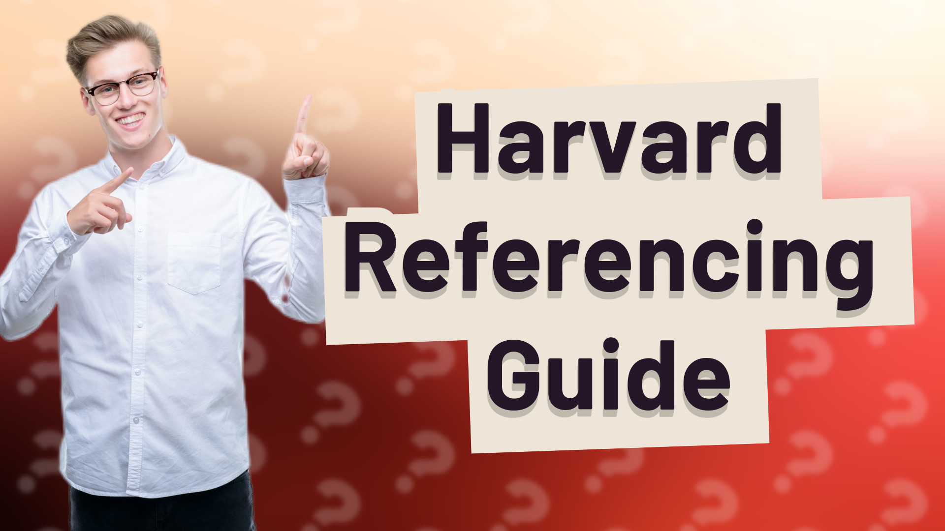 Harvard Referencing Guide