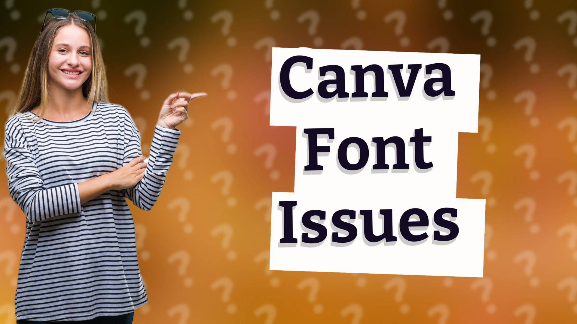 Canva Font Issues