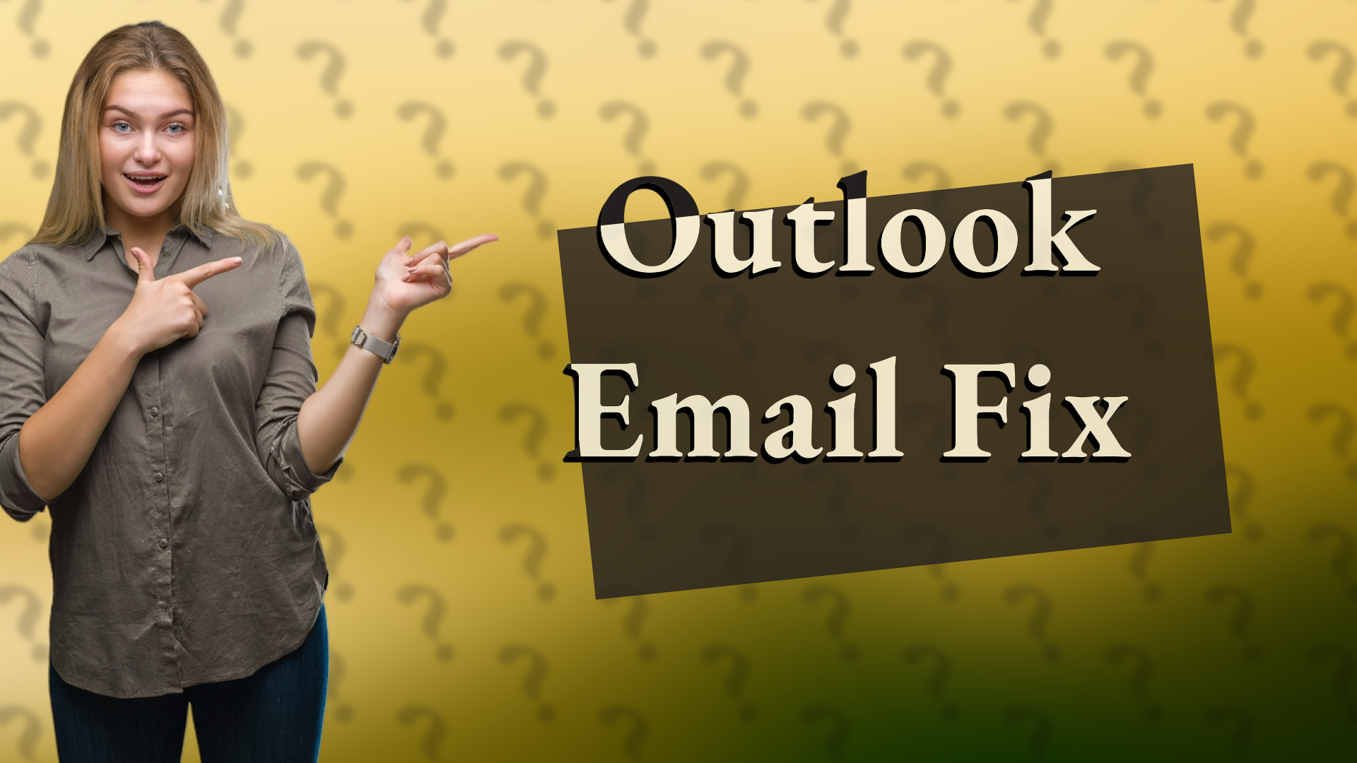 Outlook Email Fix