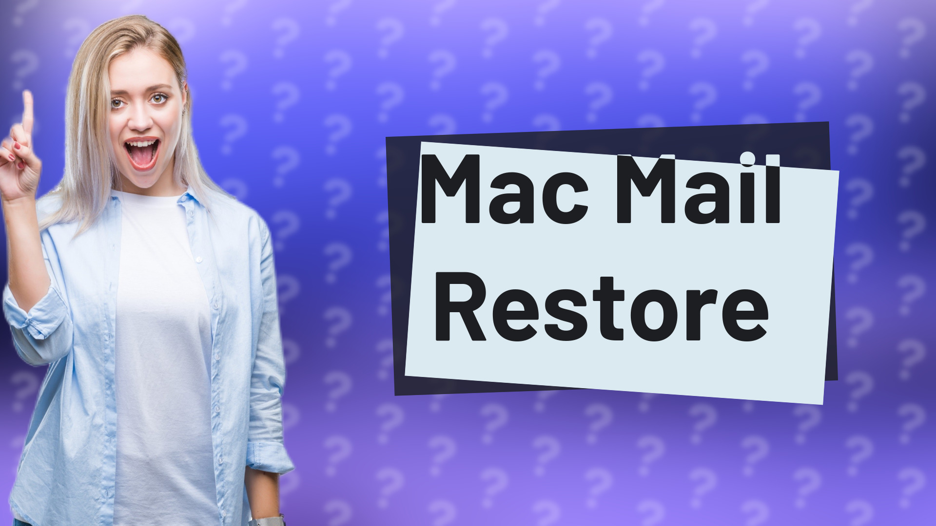 Mac Mail Restore