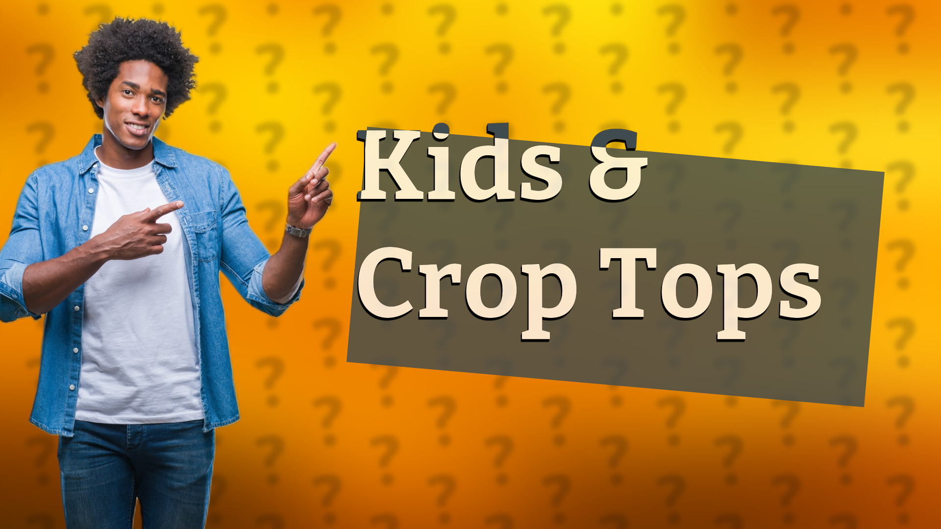 Kids & Crop Tops