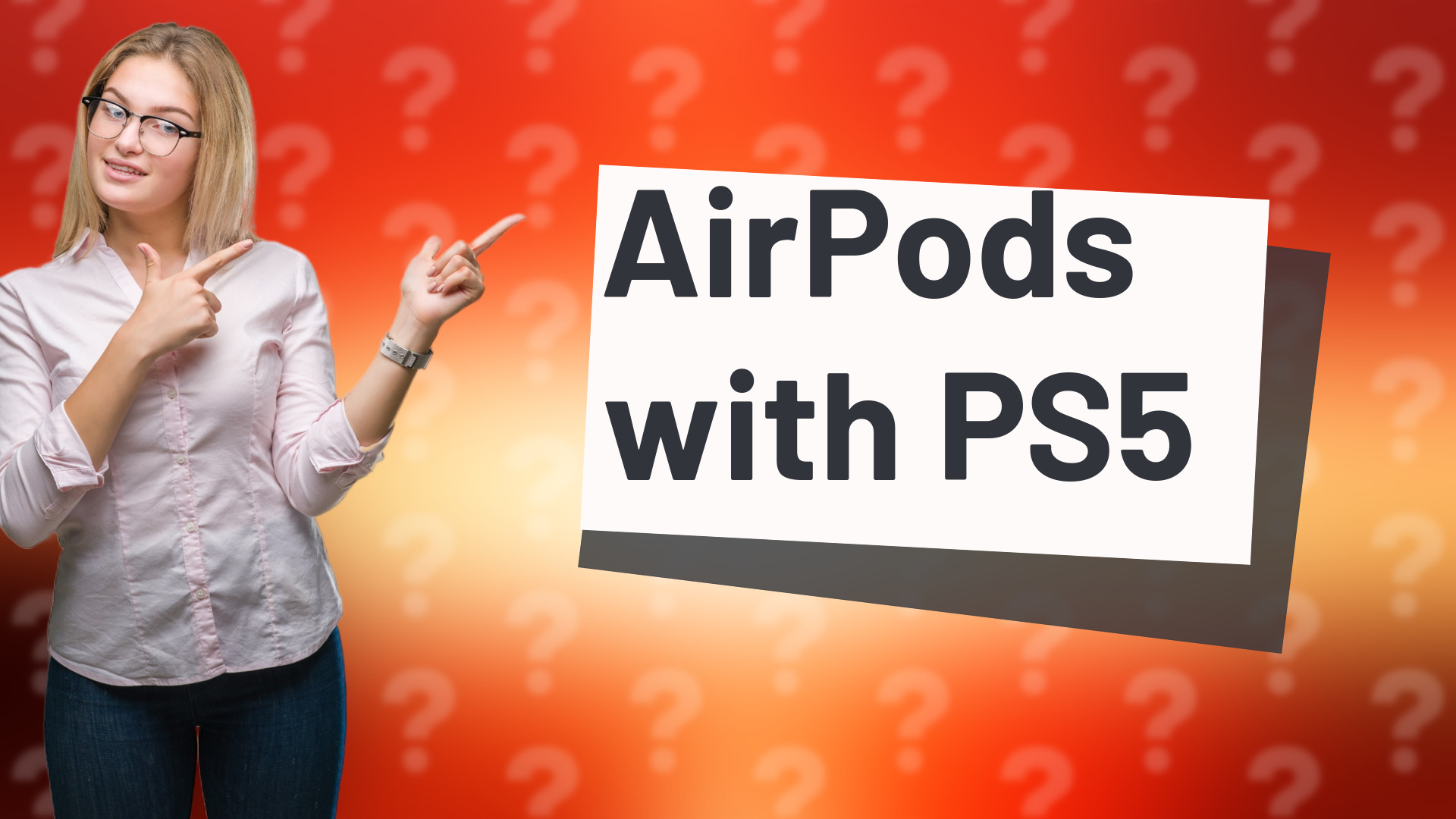 AirPods with PS5