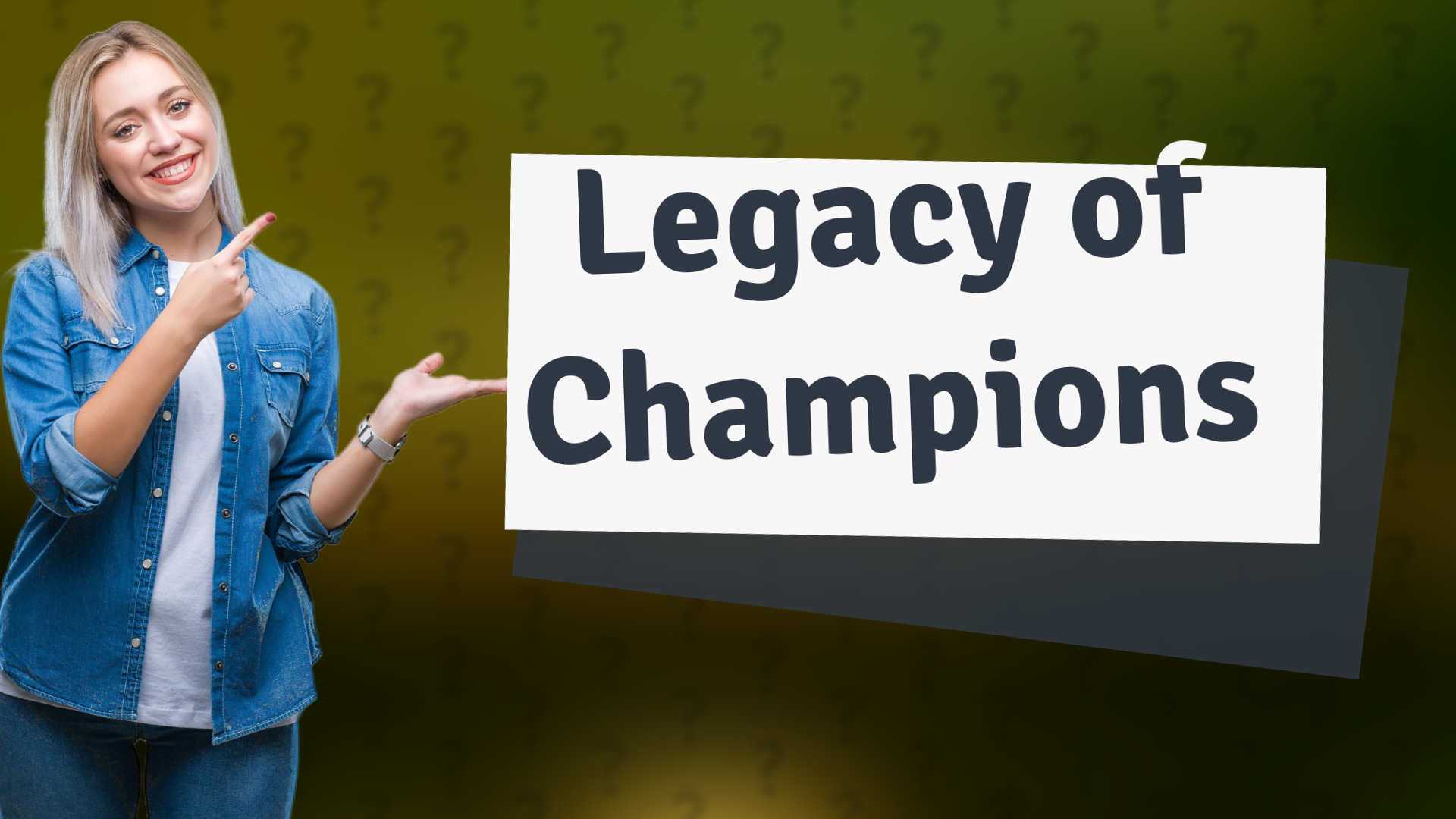 Legacy of Champions