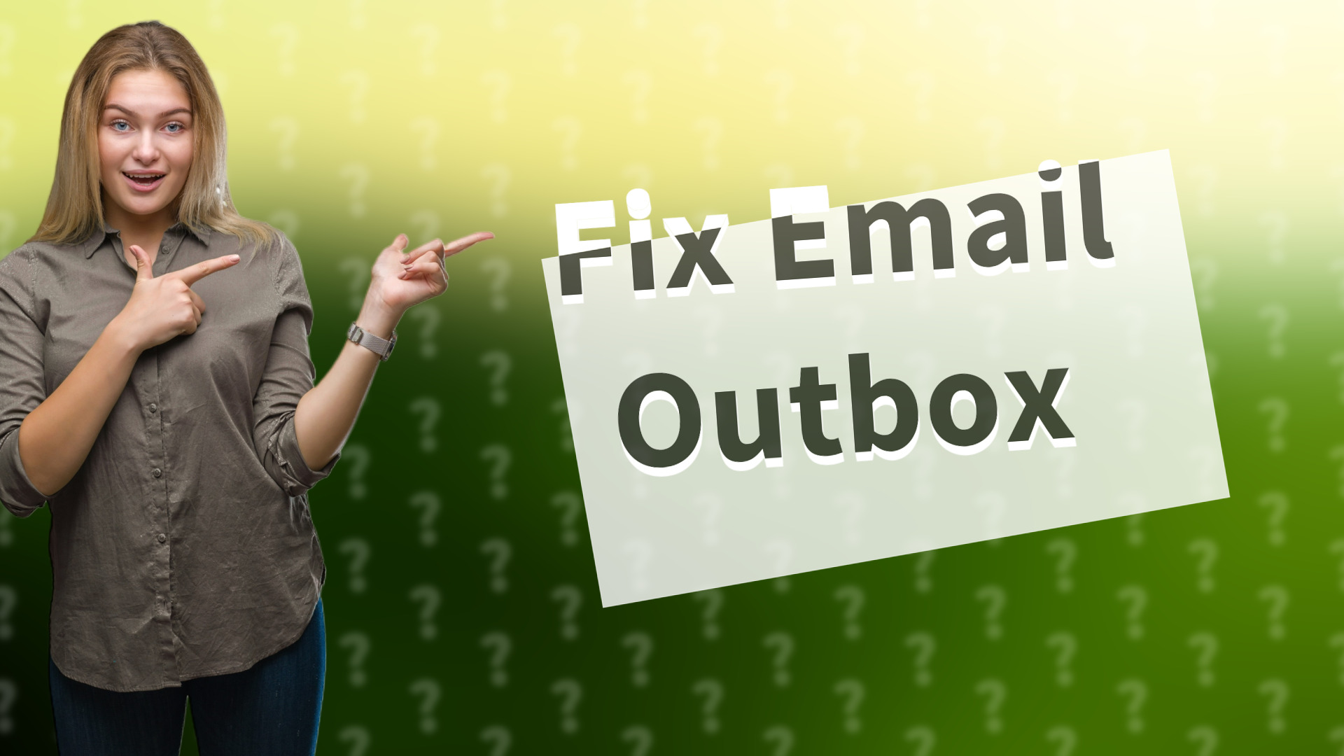 Fix Email Outbox