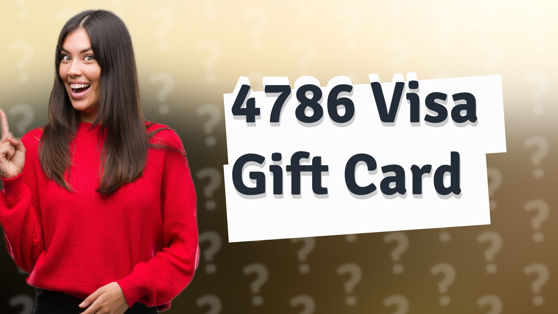 4786 Visa Gift Card