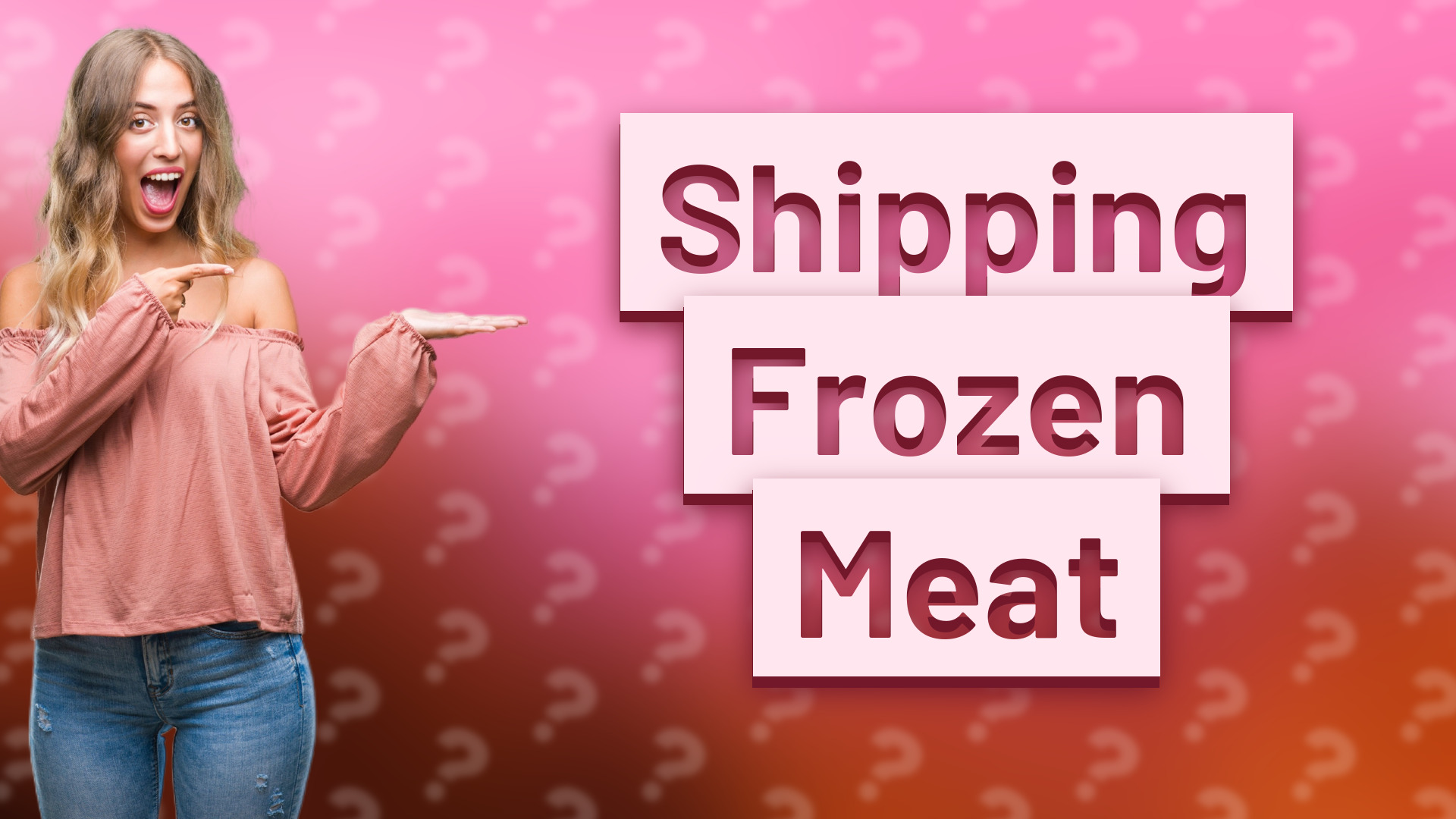 Shipping Frozen Meat
