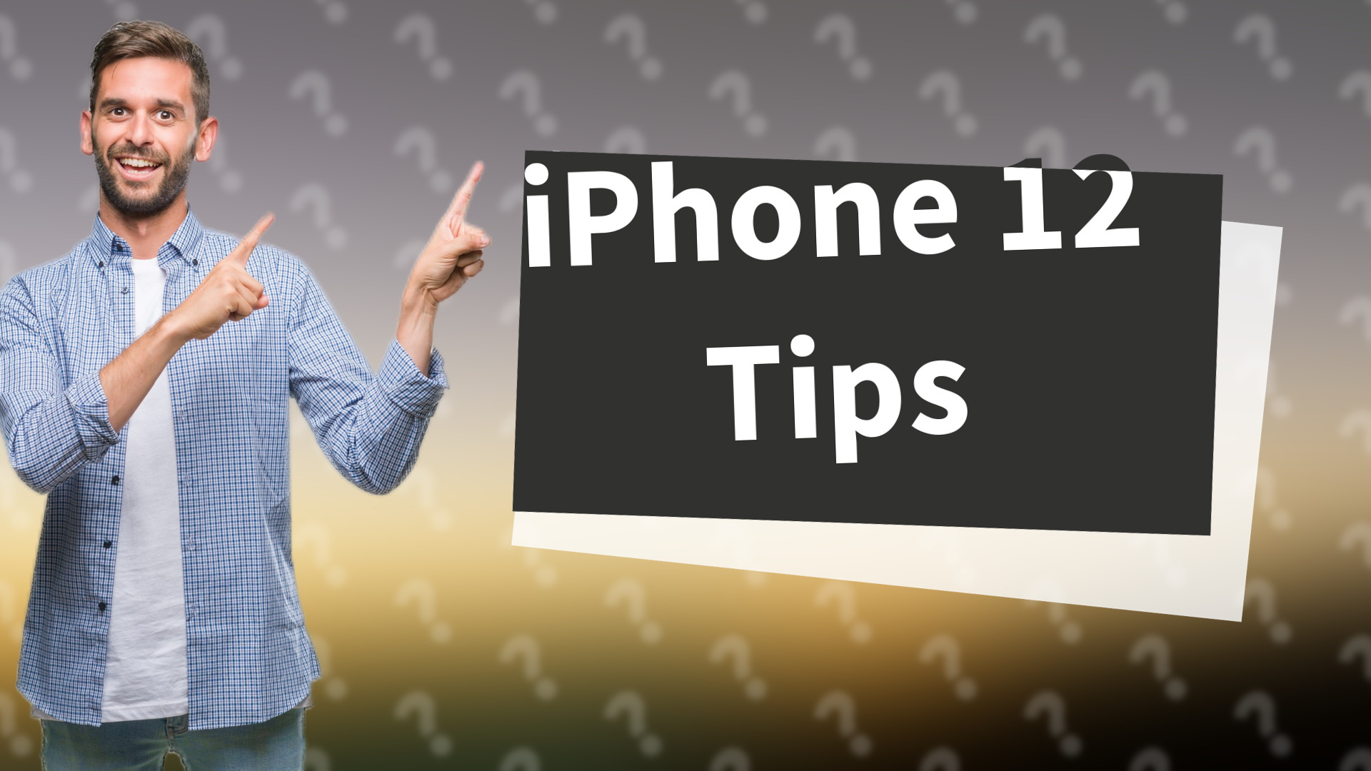 iPhone 12 Tips