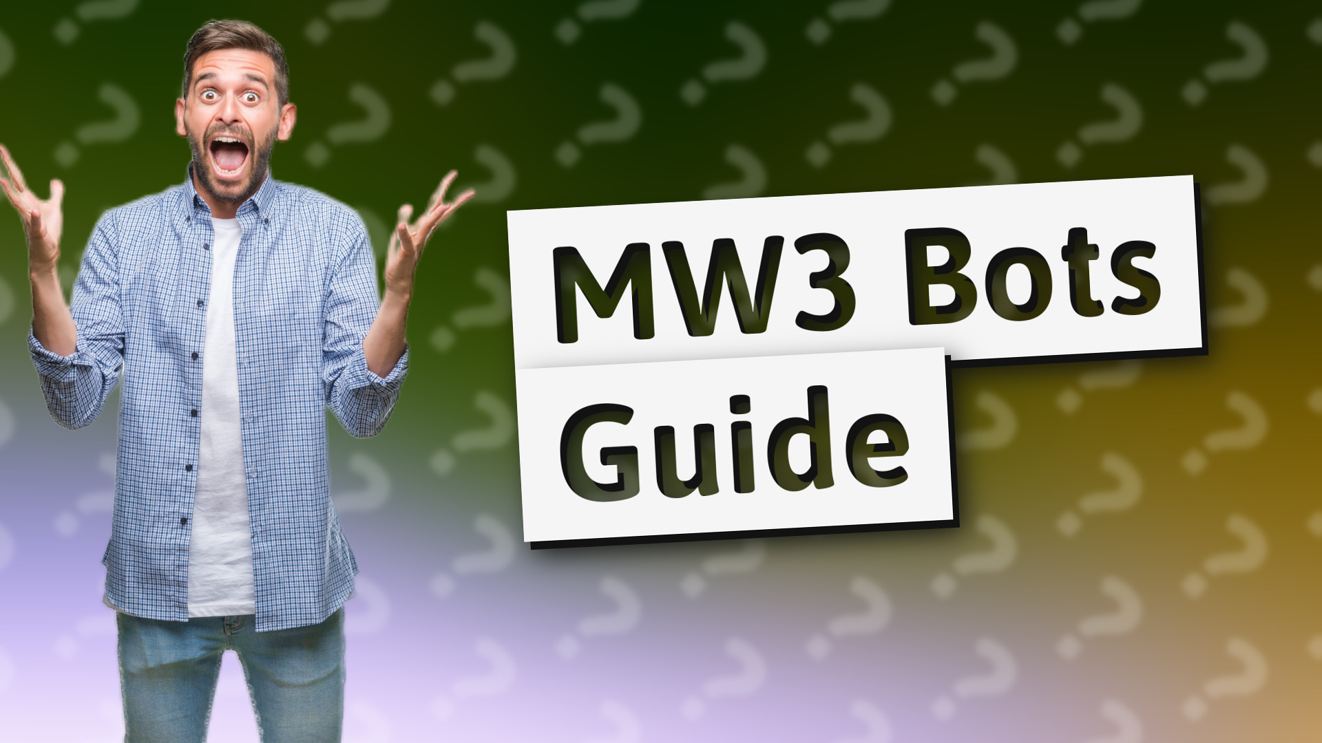 MW3 Bots Guide